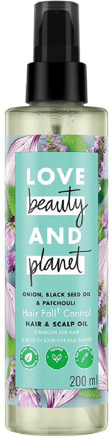 Image of Love Beauty And Planet Onion Black Seed & Patchouli Hair Oil