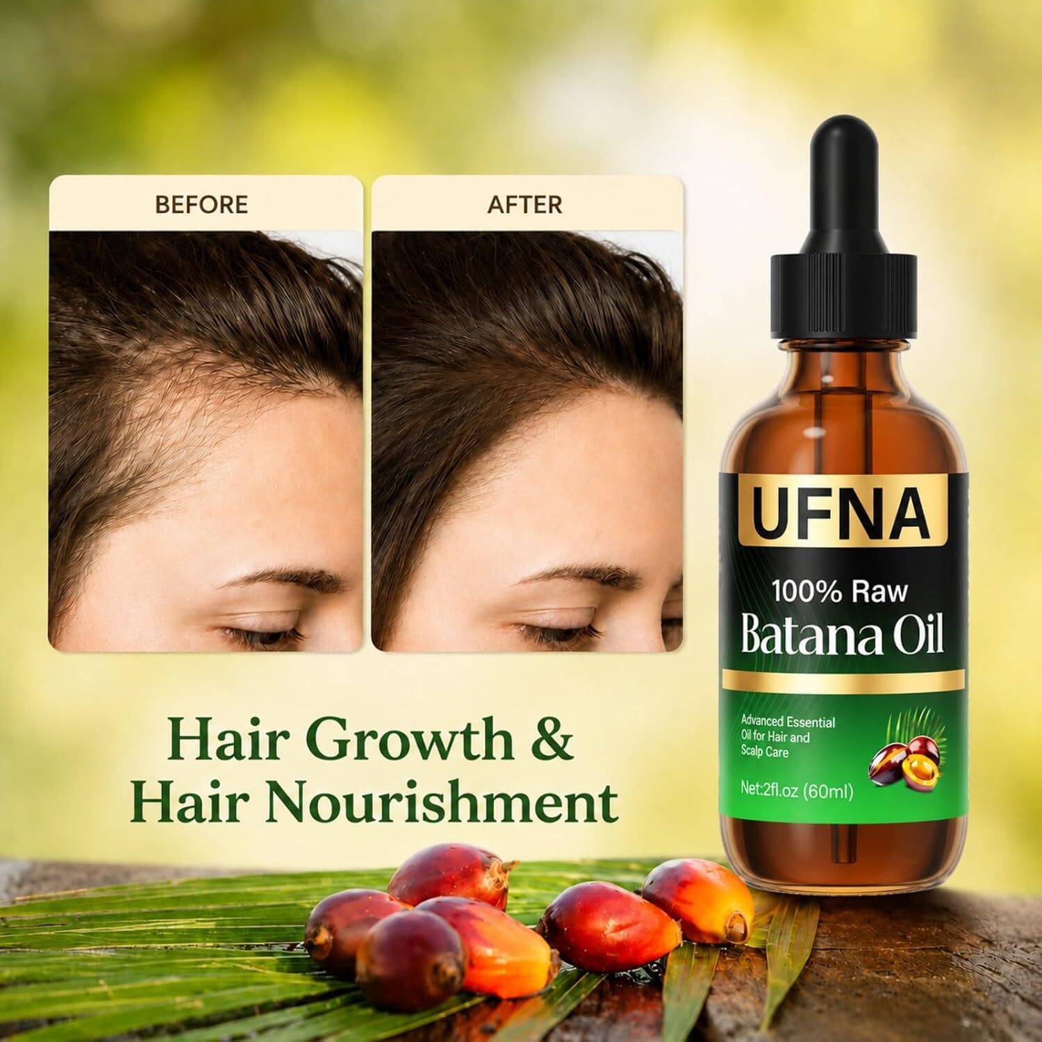 Hairlusy UFNA Batana Oil 60ml - Image 3