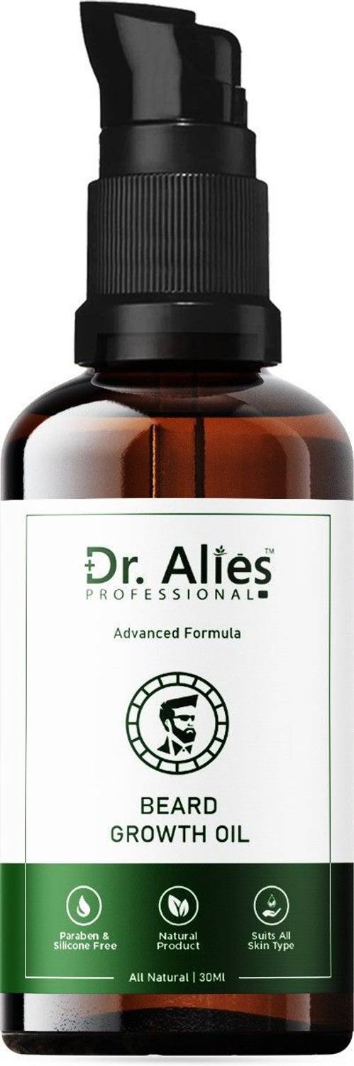 Dr. Alies Professional Premium Natural Beard Growth Oil for Strong and Healthy Beard Growth - No SLS, No Paraben Hair Oil (30 ml) Hair Oil price history chart and lowest price