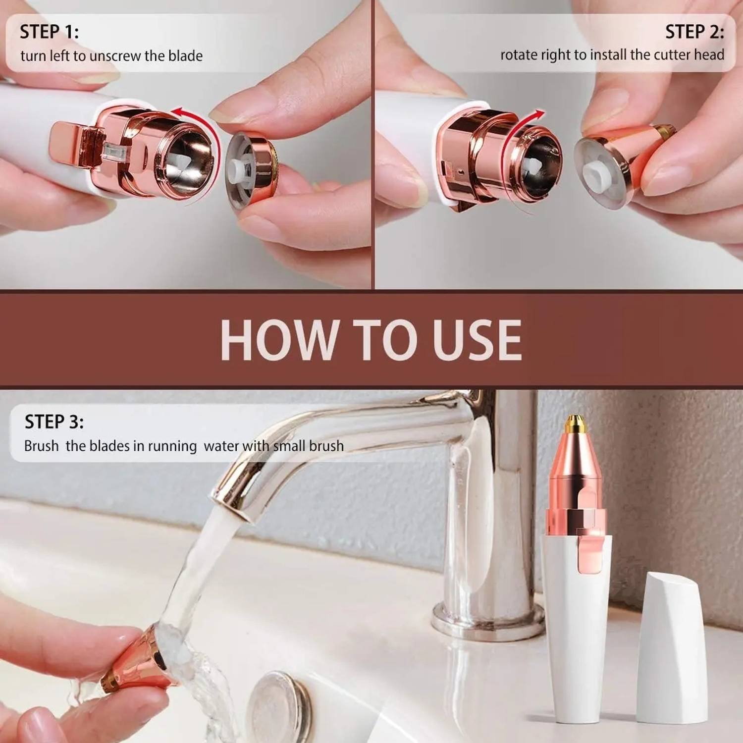 GLOWIZEN Facial Hair Remover for Women - Image 4