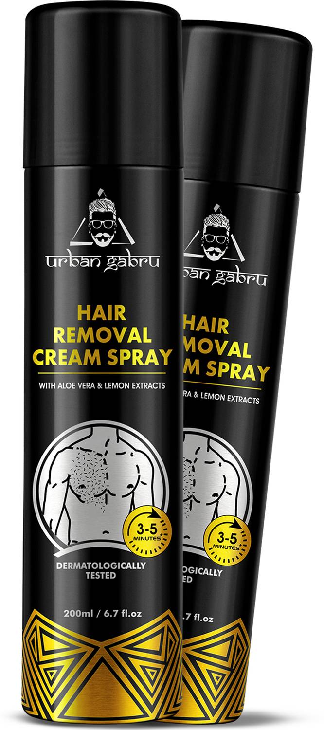 urbangabru Hair Removal Spray for Chest, Back, Legs, Under Arms &