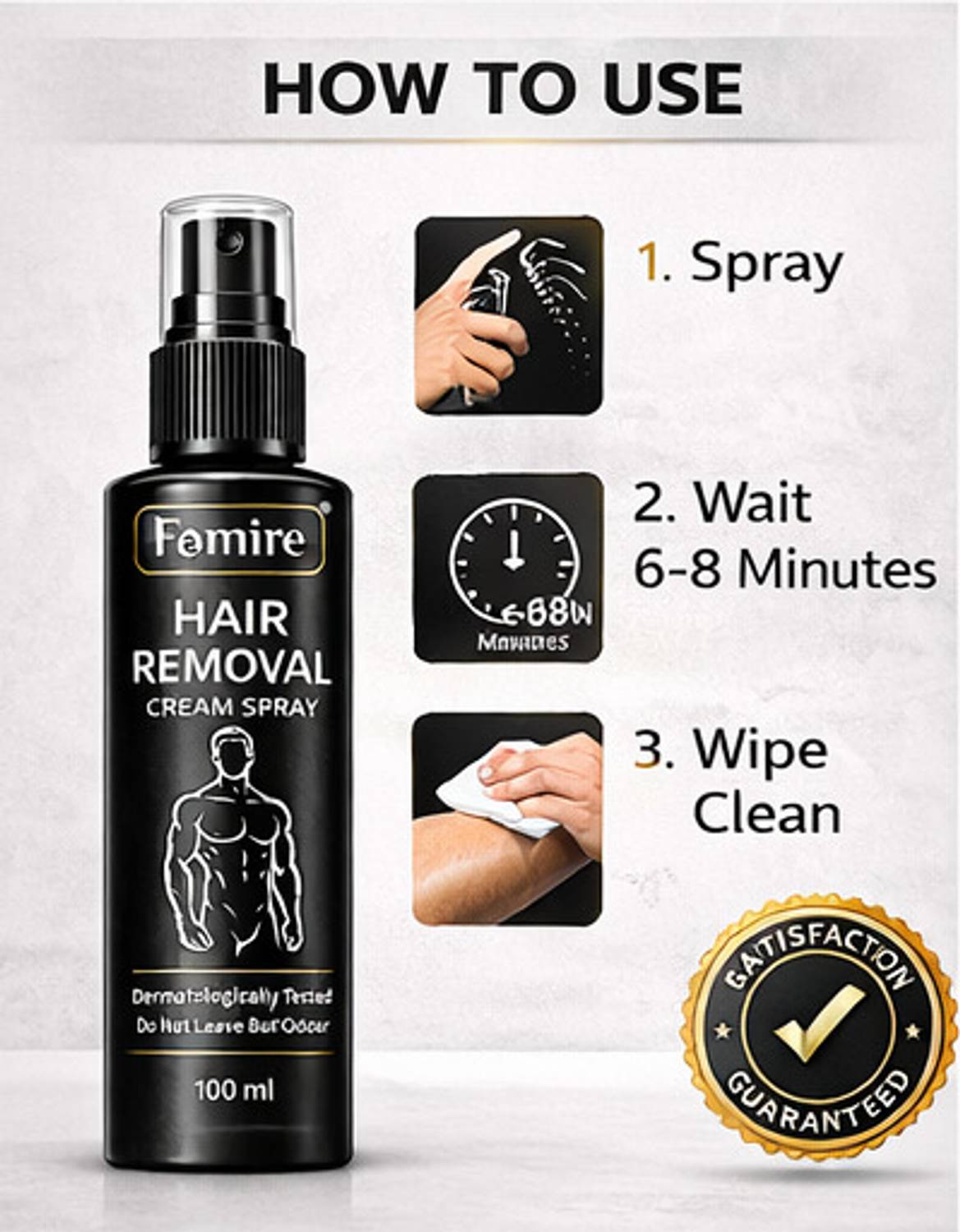 Famire Hair Removal Cream Spray - Image 5