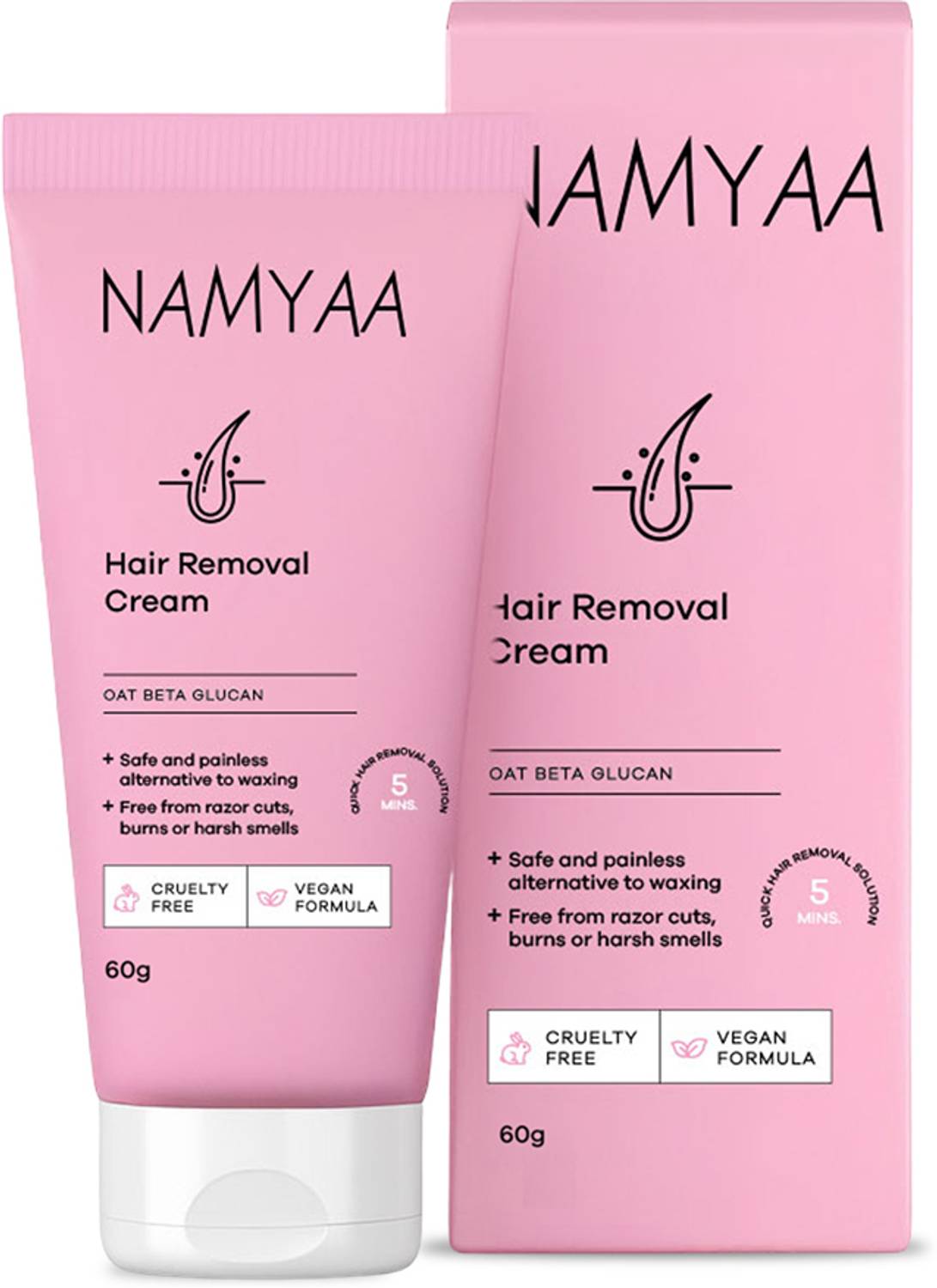 Namyaa Hair Removing for Intimate Skin with After Wax Soothing Se