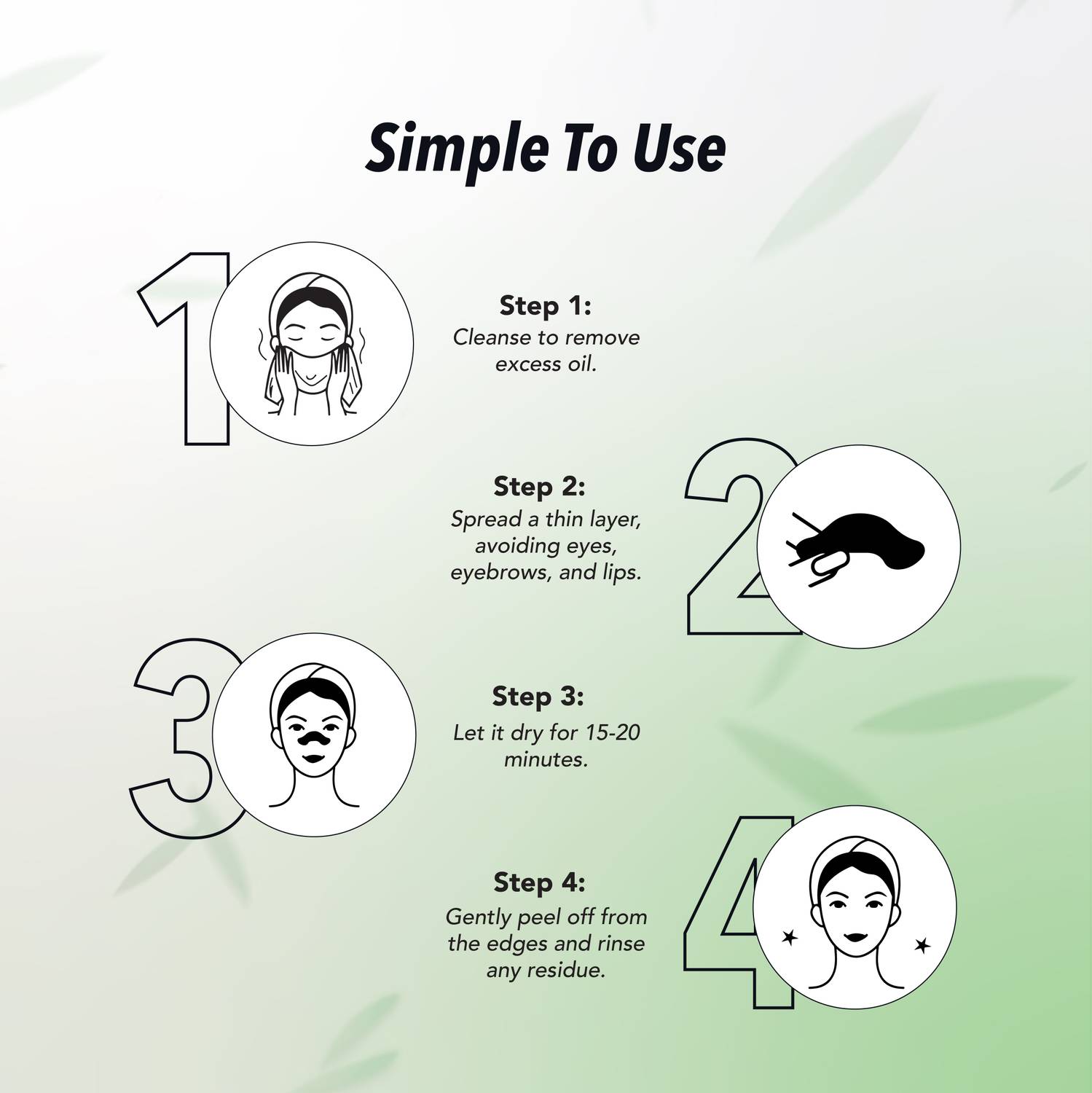 DR.RASHEL Bamboo Charcoal 5 Nose Strips & 5 Wet Wipes for Whiteheads - Image 3