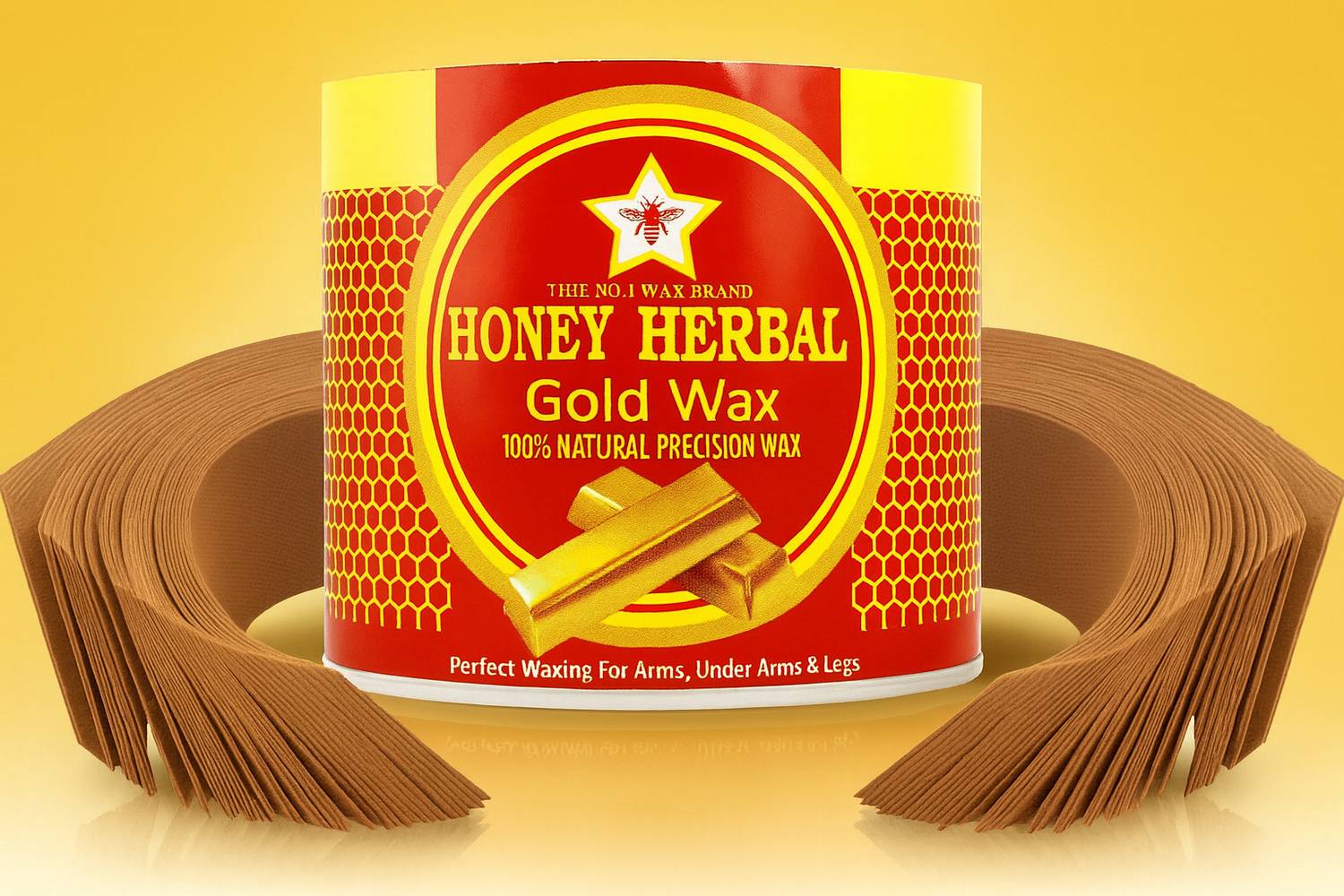 【GOLD WAX まとめて】 HONEY HERBAL Best Professional Gold Wax for smooth and awesome