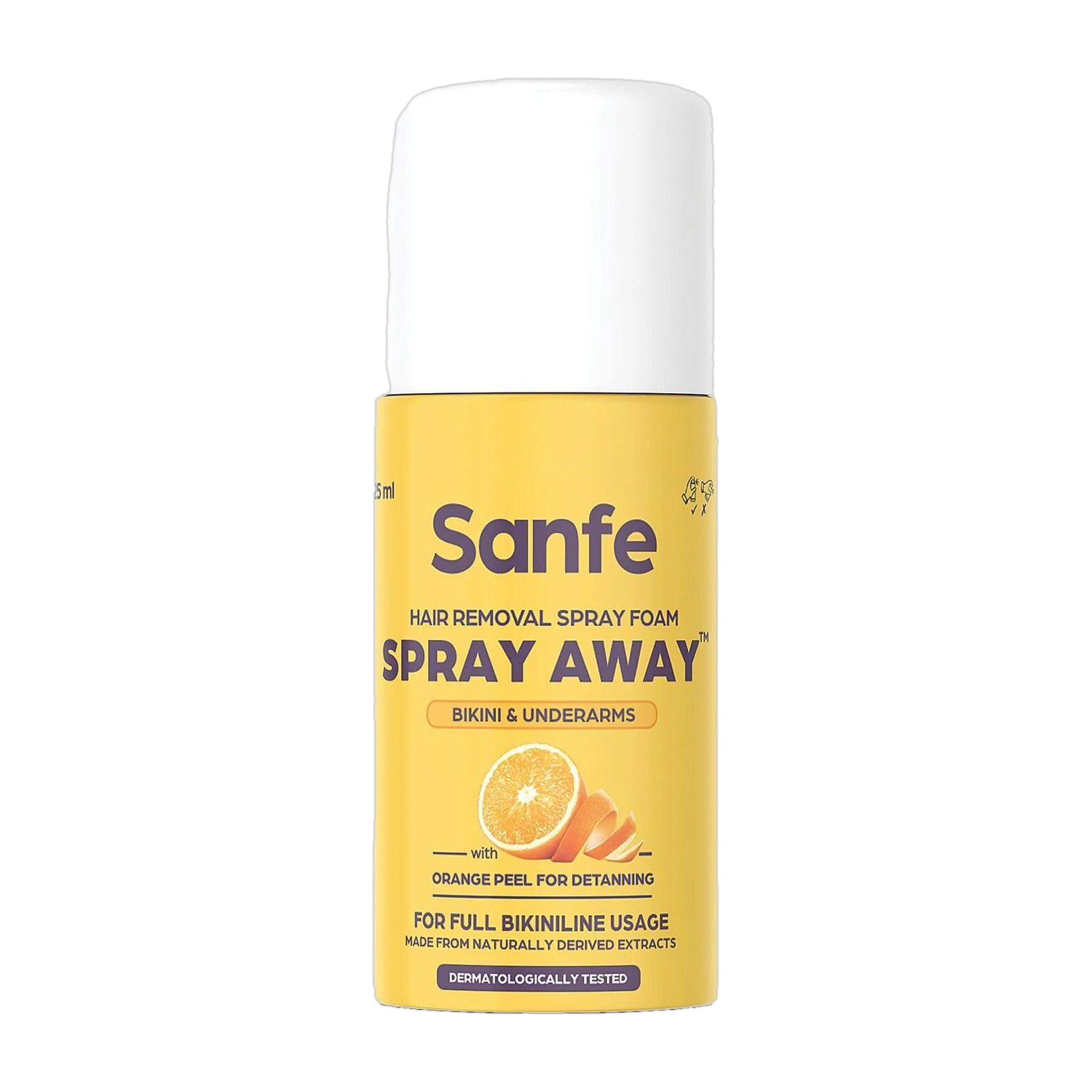 Image of Sanfe Hair Removal Spray Foam - Spray Away Spray