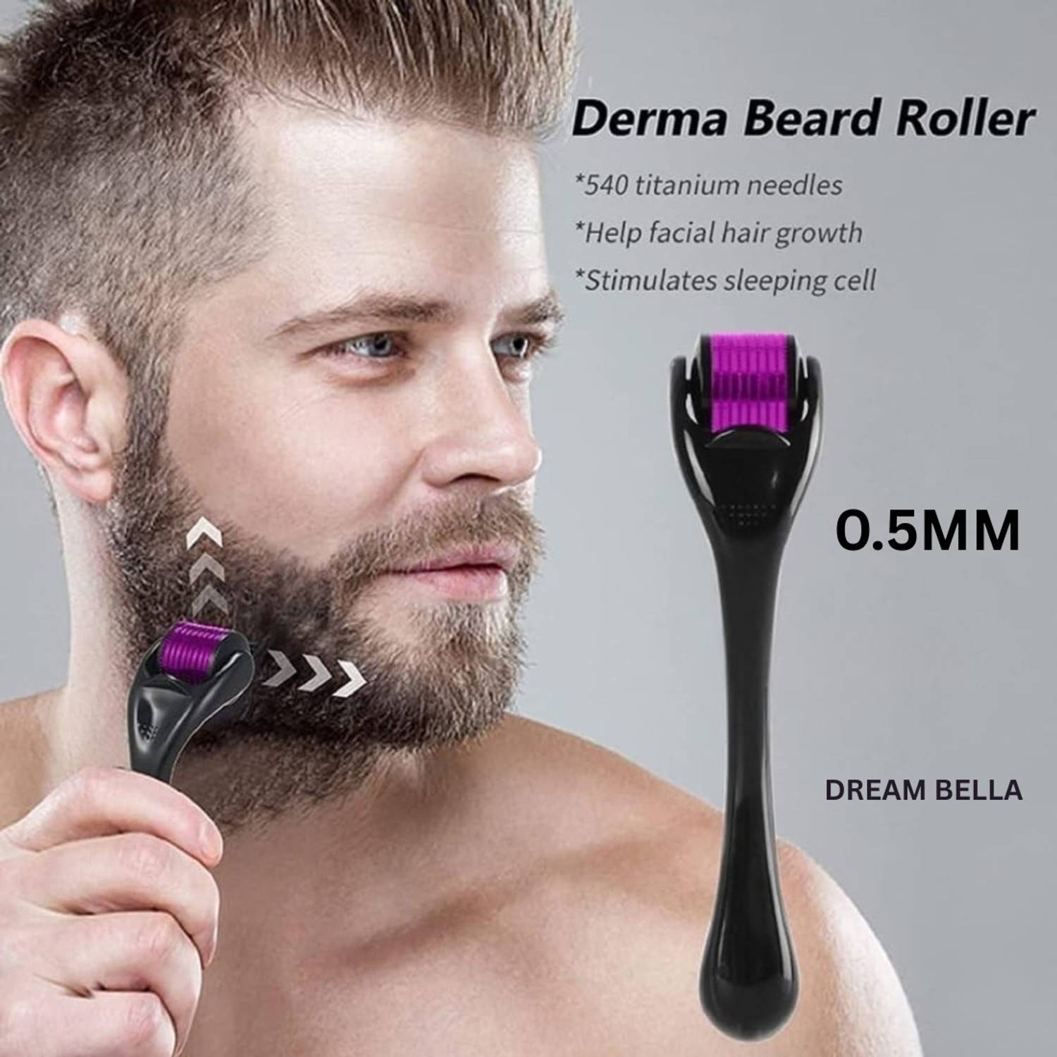 DREAM BELLA Derma Roller 0.5mm - Image 3