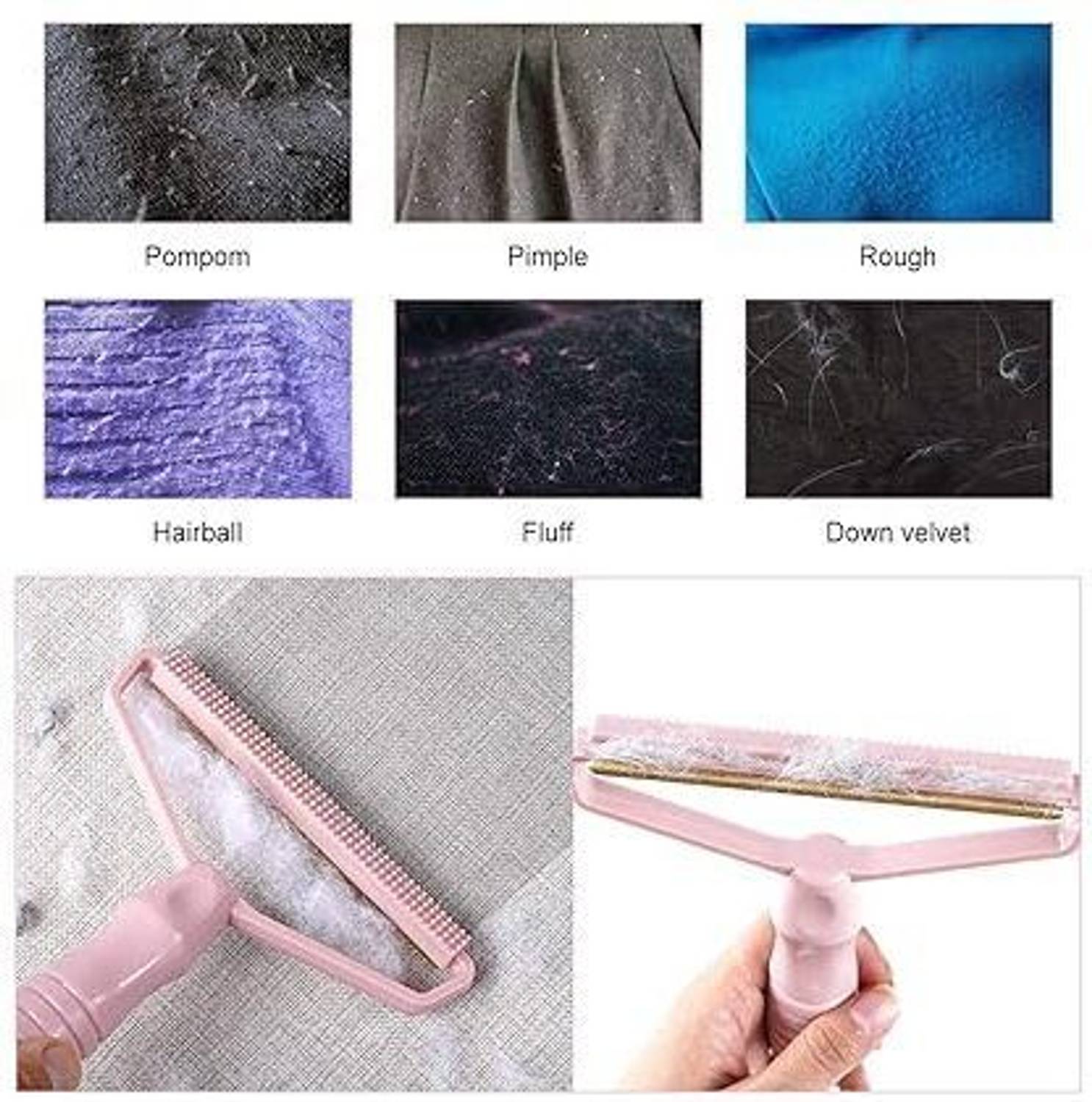 AARADHYAM Quick Lint Brush Lint Roller with Long Handle 1pcs plastic Portable Lint Strips