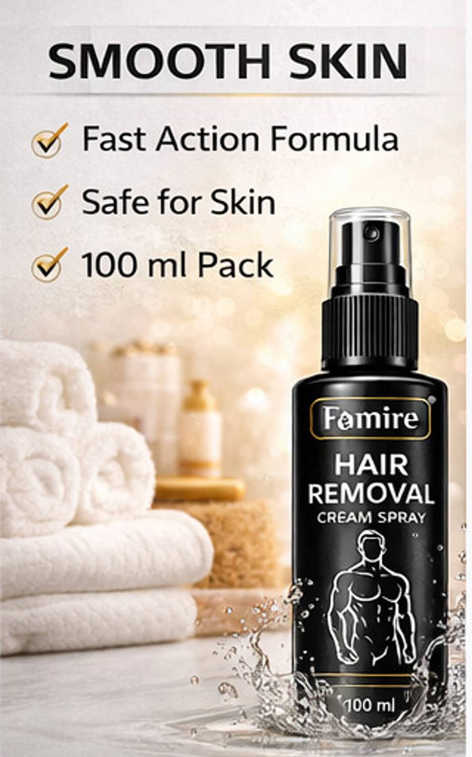 Famire Hair Removal Cream Spray - Image 4