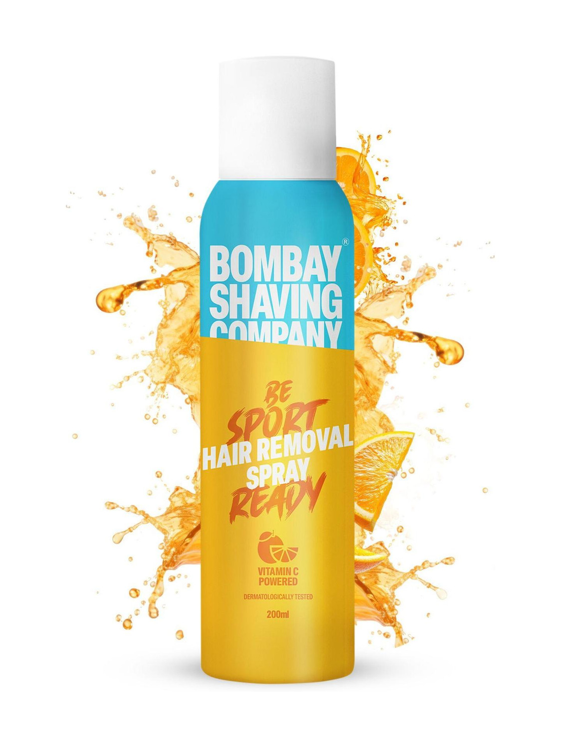 BOMBAY SHAVING COMPANY Sports Ready Hair Removal Spray–Refreshing Vit C charged painless hair removal Spray