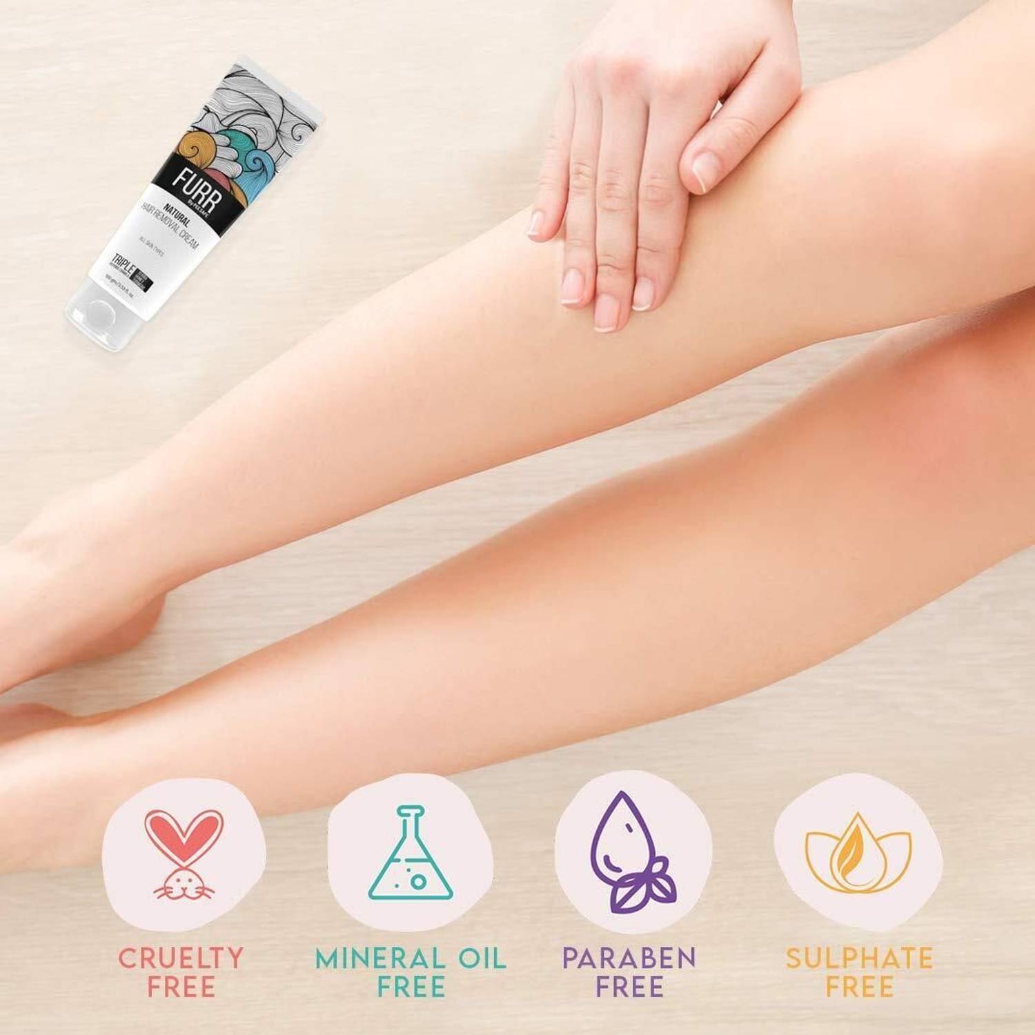 FURR By Pee Safe Hair Removal Cream - Image 3