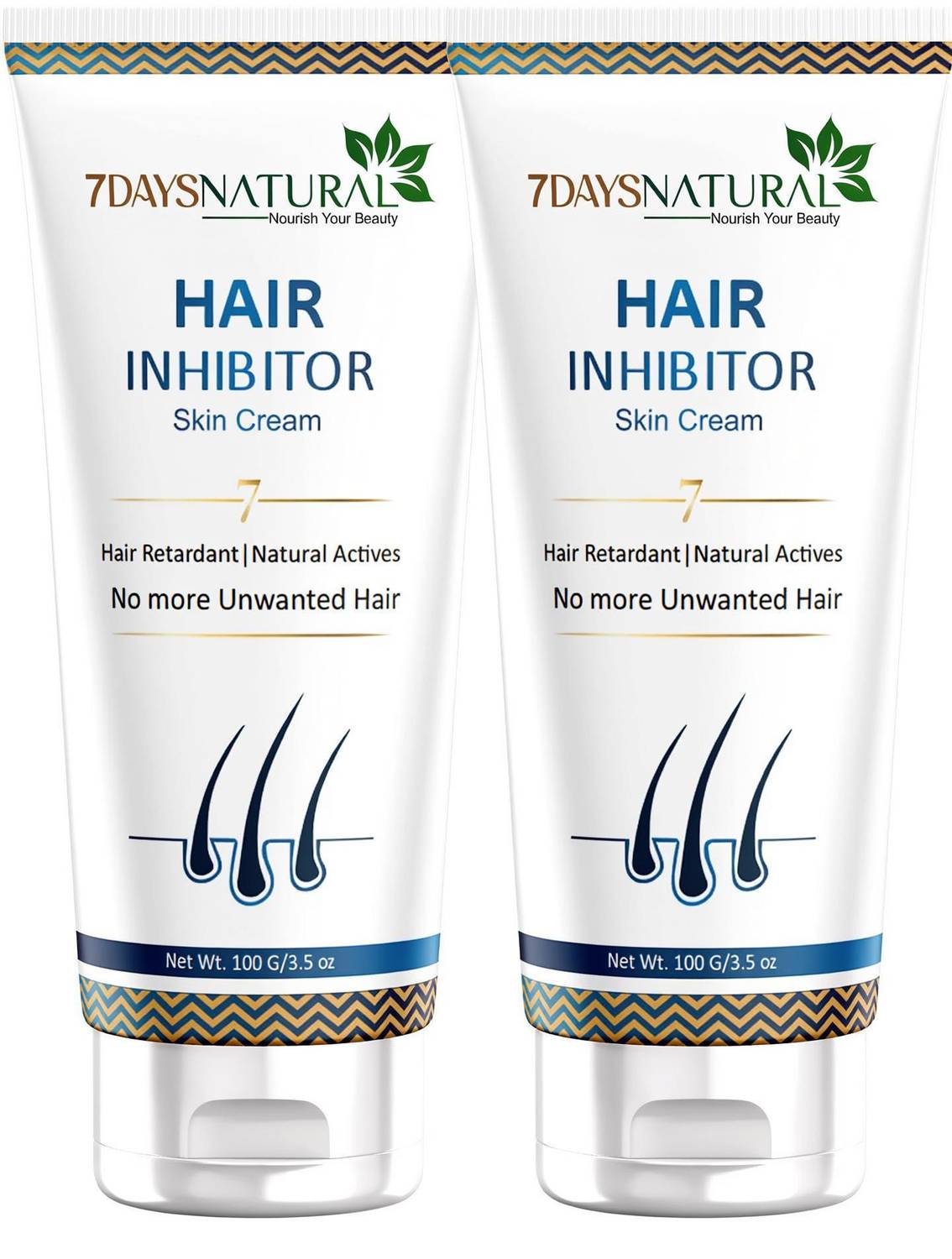 7days natural Hair Inhibitor Permanent Hair Removal Cream for Face & Body unwanted hairs Cream