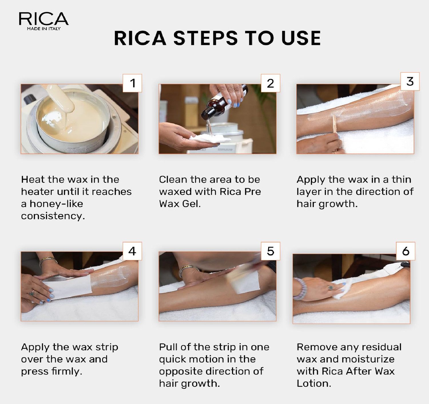 Image of Reya PREMIUM RICA MILK WAX 800 ML Wax