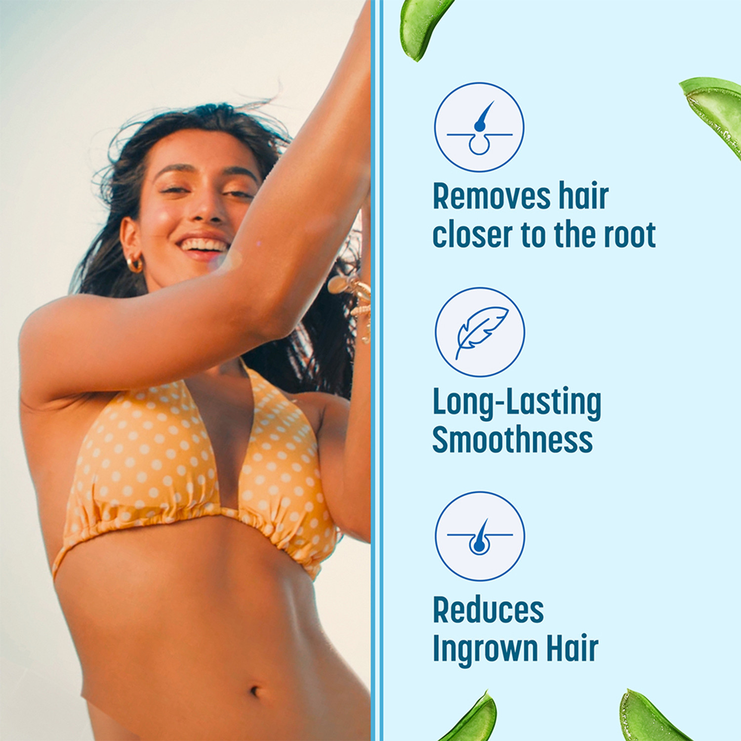 Image of Veet Wax for Body Bikini, Women Hair Removal, with aloe vera, for sensitive skin care Cream