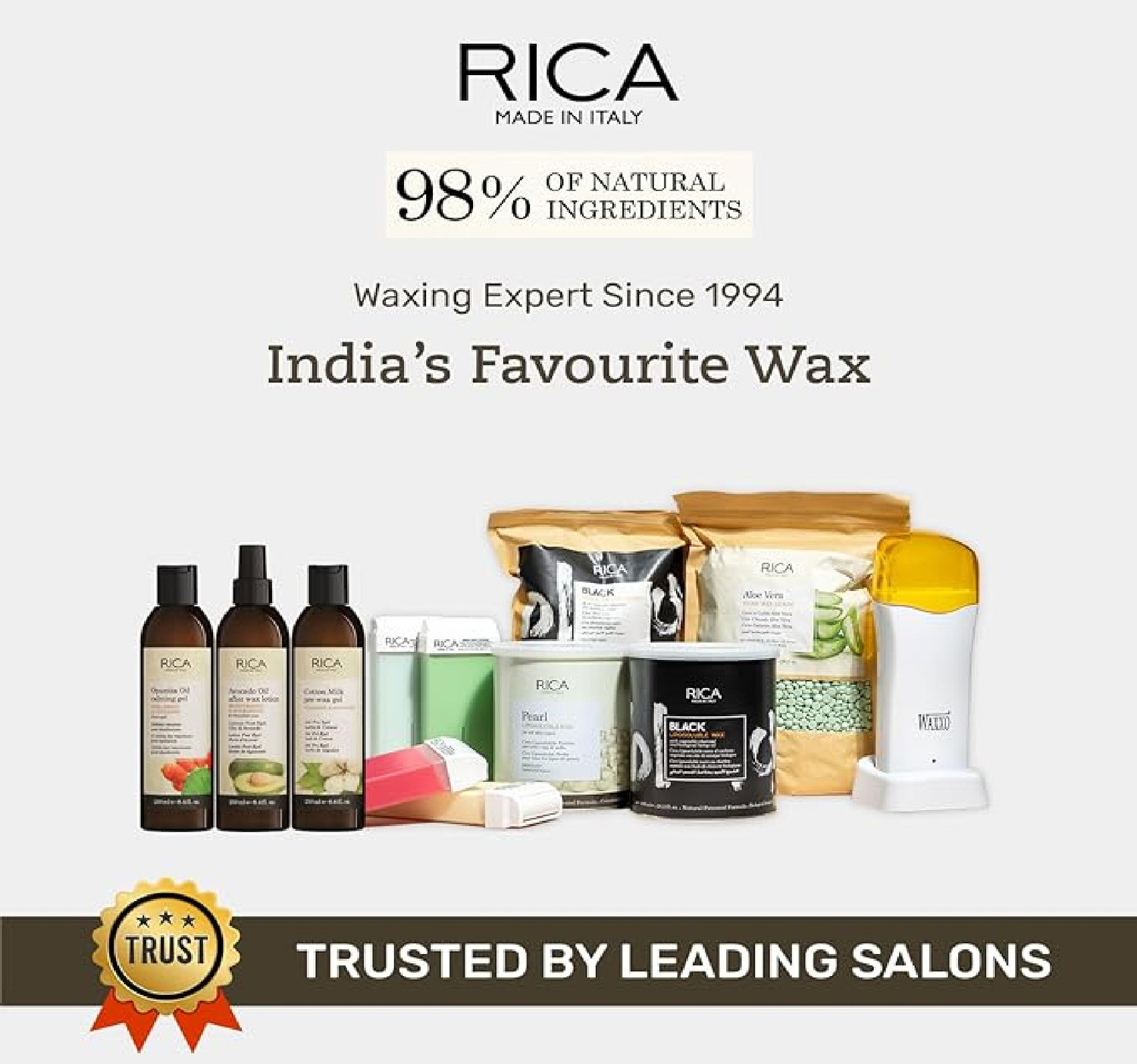 Image of Reya PREMIUM RICA MILK WAX 800 ML Wax