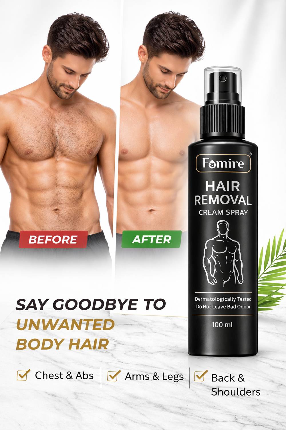 Famire Hair Removal Cream Spray - Image 1