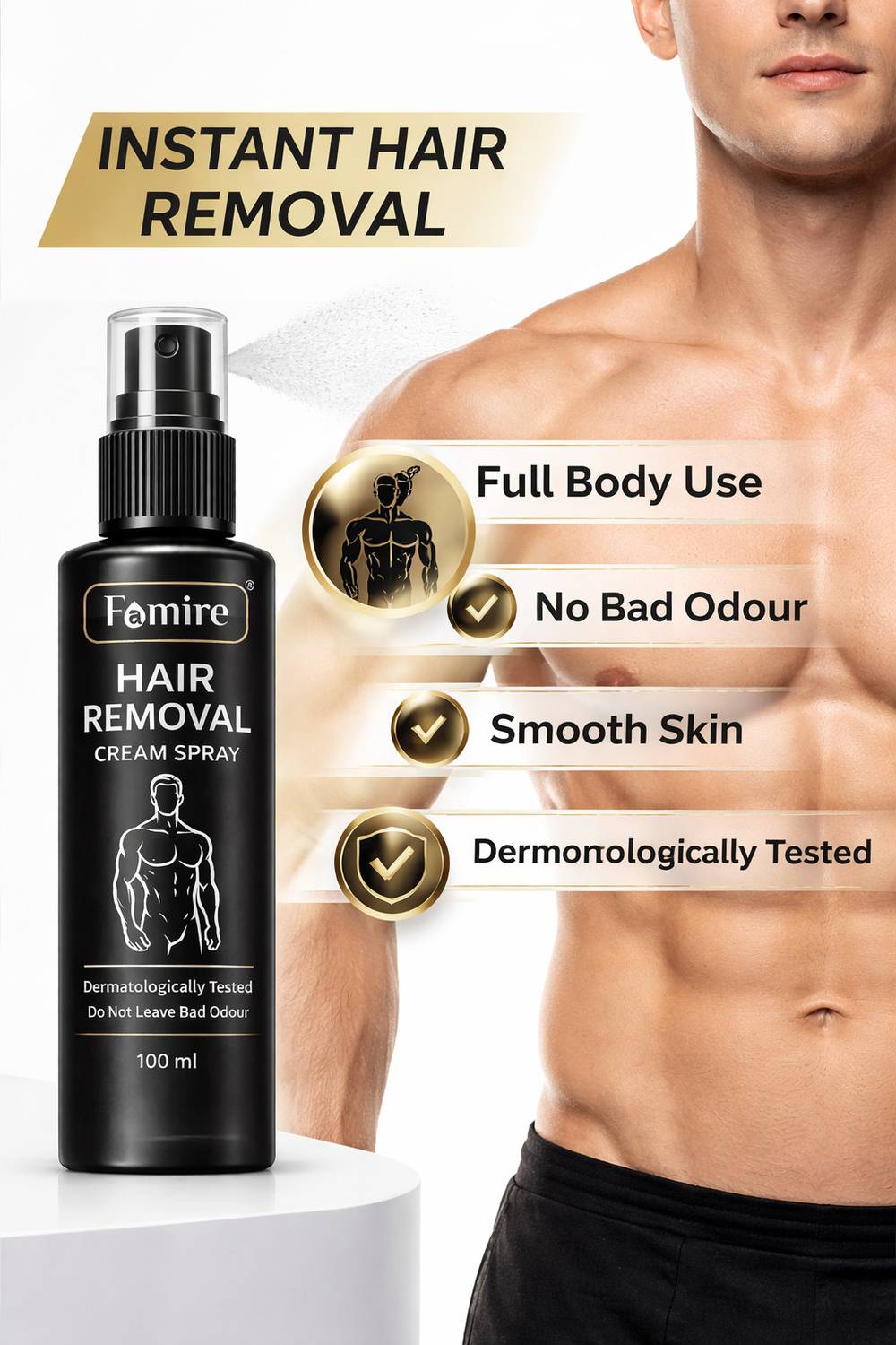 Famire Hair Removal Cream Spray - Image 3