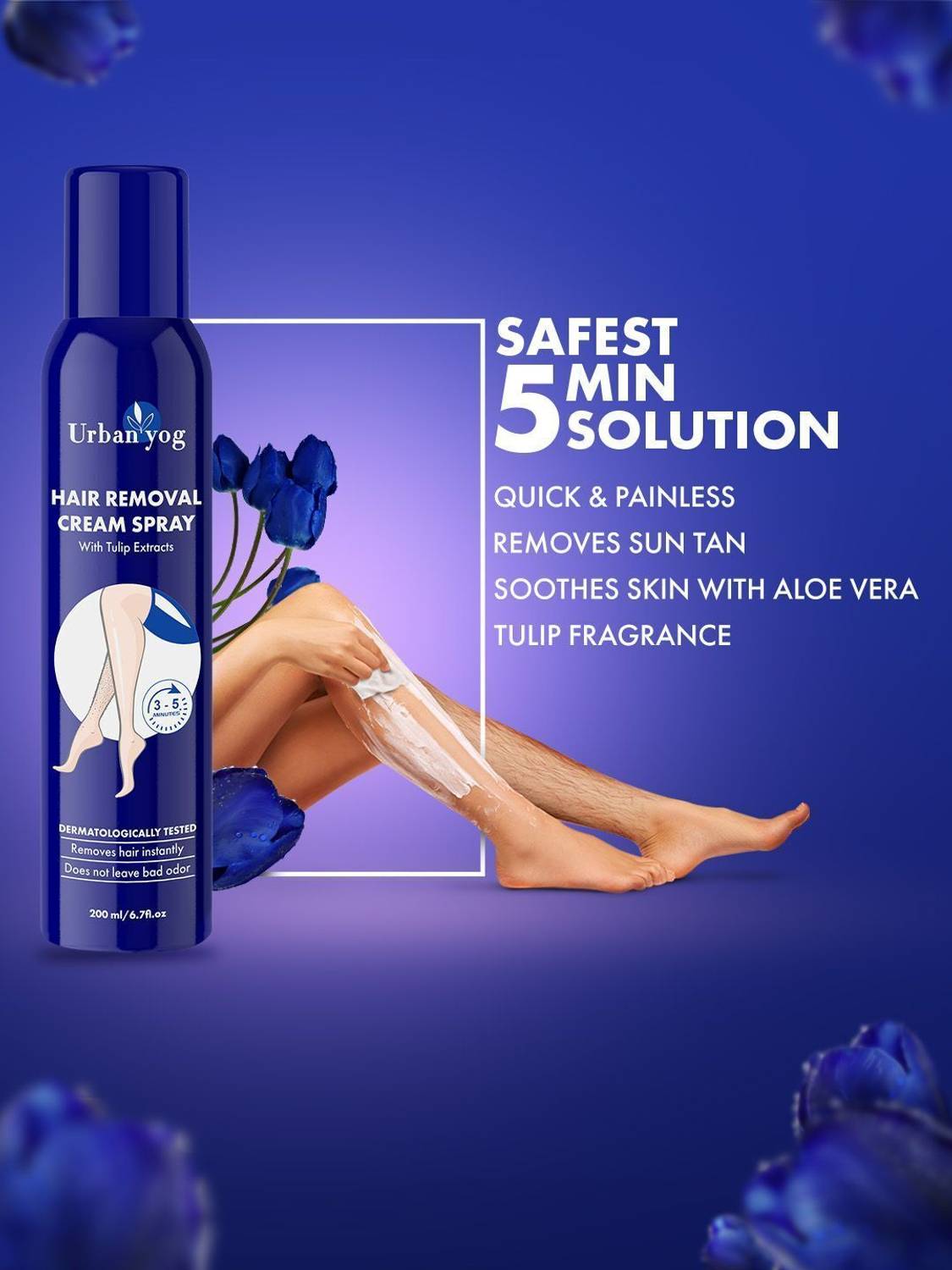 URBANYOG Hair Removal Cream Spray - Image 2