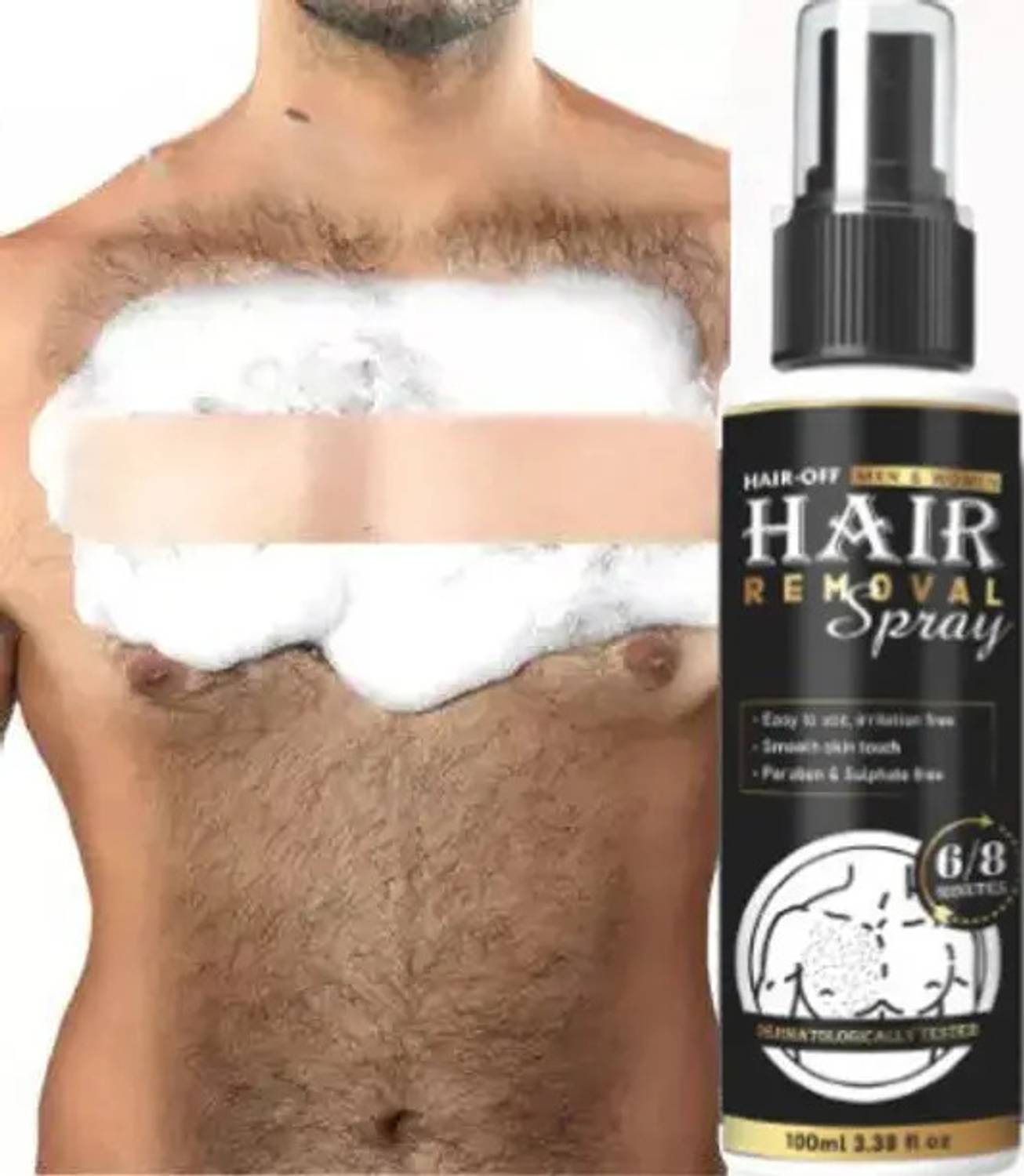 GLAMITY Hair Removal Spary123 Spray (100 ml)