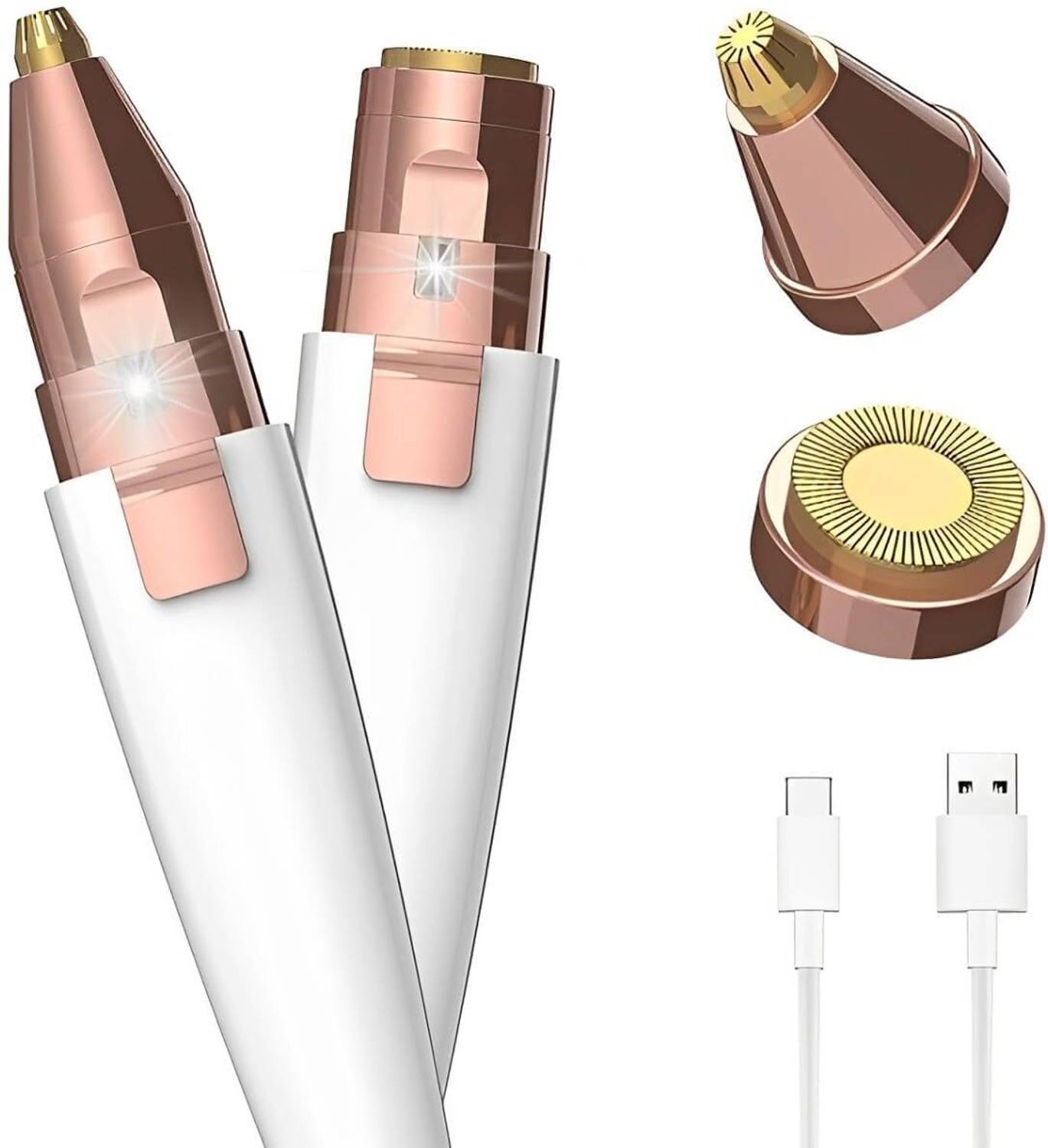 oleander 2-in-1 Face Hair Epilator for Women - Image 1