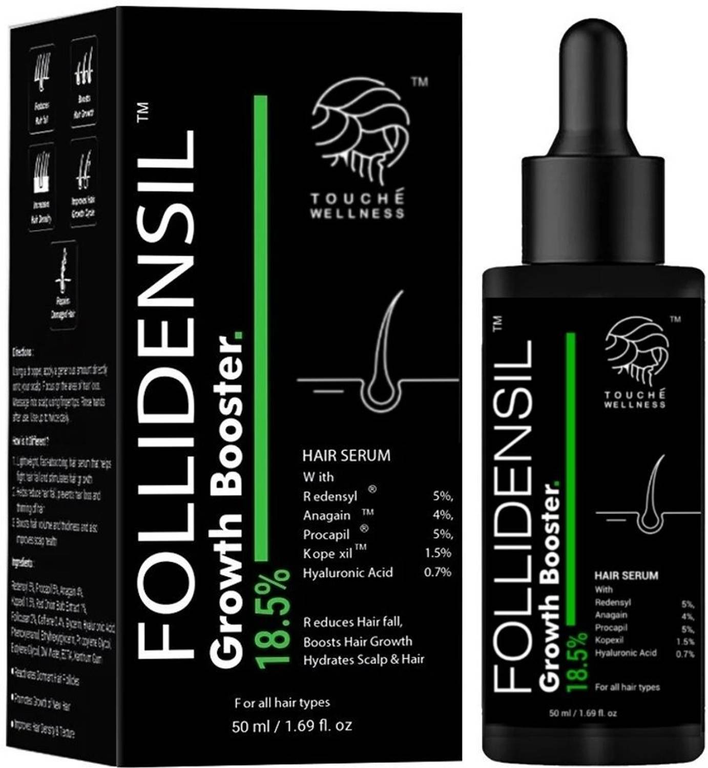 Follidensil 18.5% Hair Serum 50 ml - Image 1