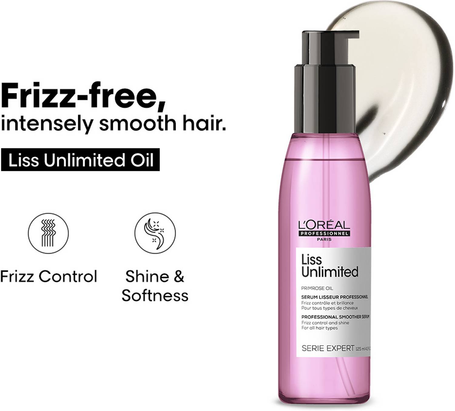 L'Oréal Liss Unlimited Primrose Oil Serum 125ml