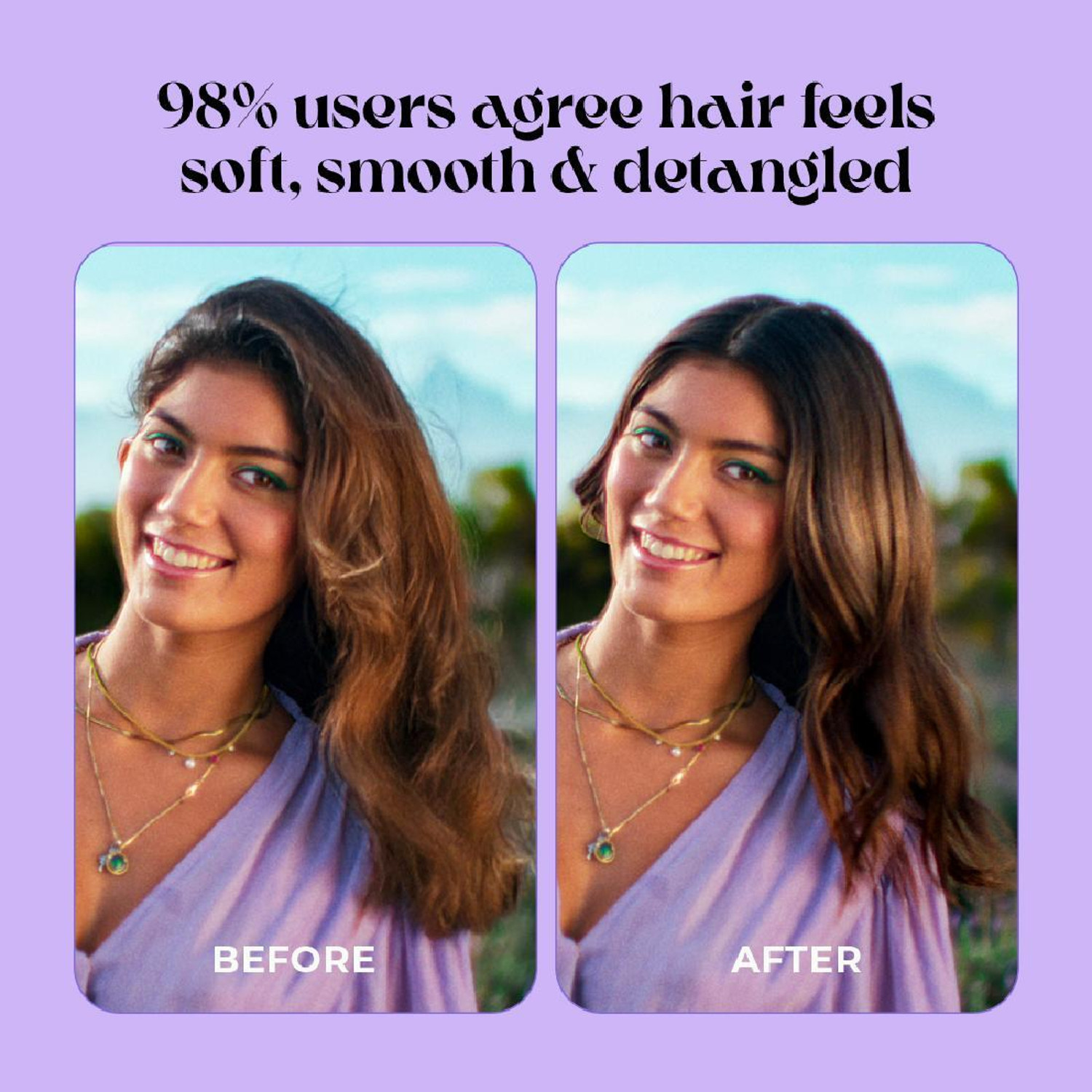 Image of Love Beauty And Planet Argan and Lavender Serum for Frizz free hair