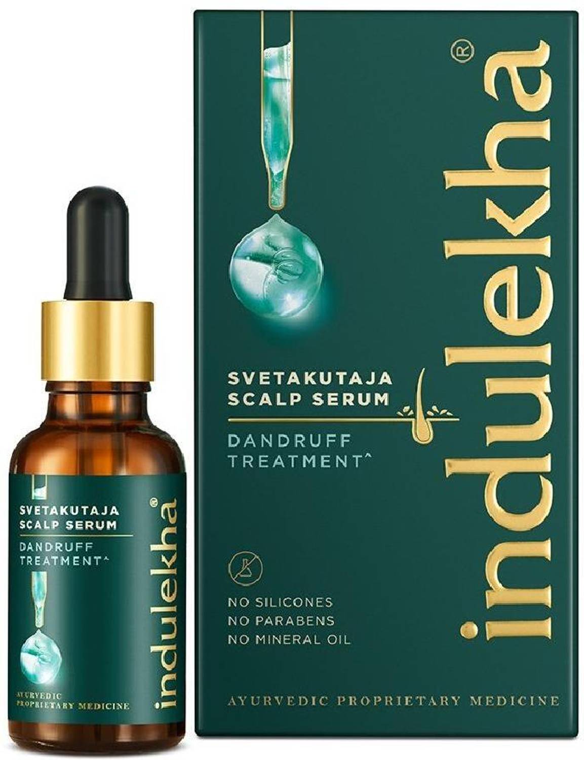 Indulekha Svetakutuja Dandruff Serum 30ml - Image 2