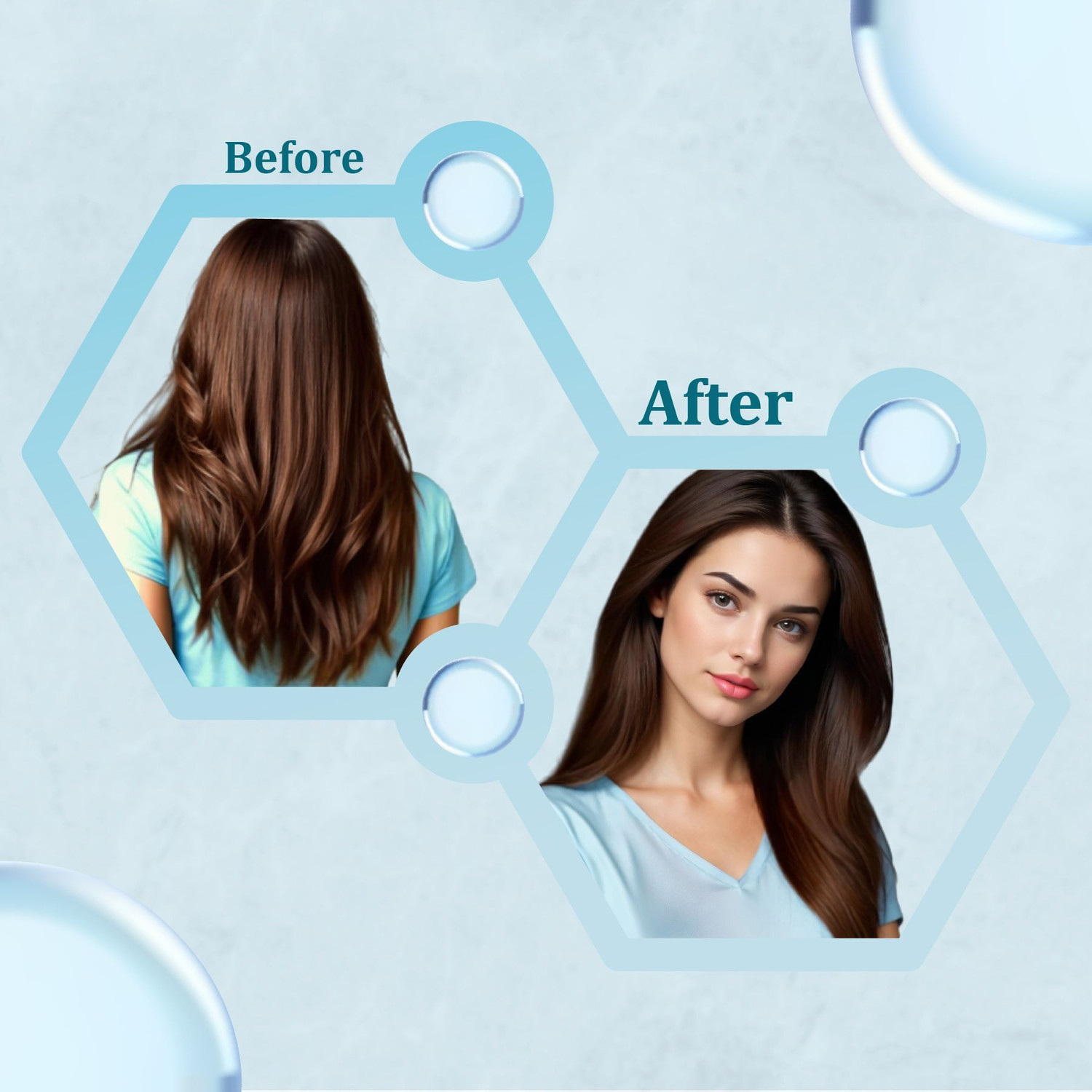 Image of Nisha Hair Serum EverSilk Pro Vitamin Serum | Hair Serum For Dry Frizzy Hair