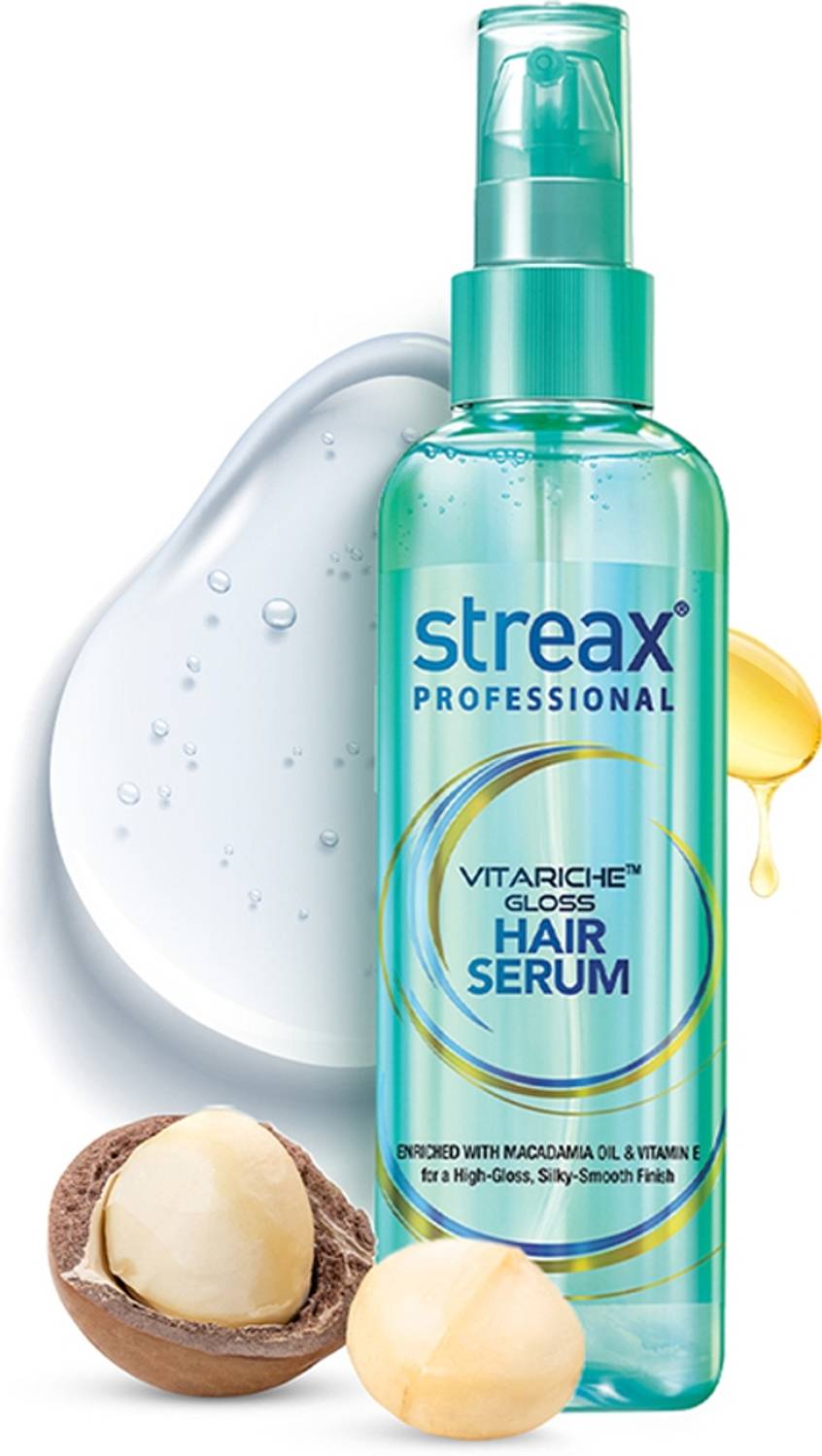 Streax Vitariche Gloss Hair Serum - 100ml - Image 2