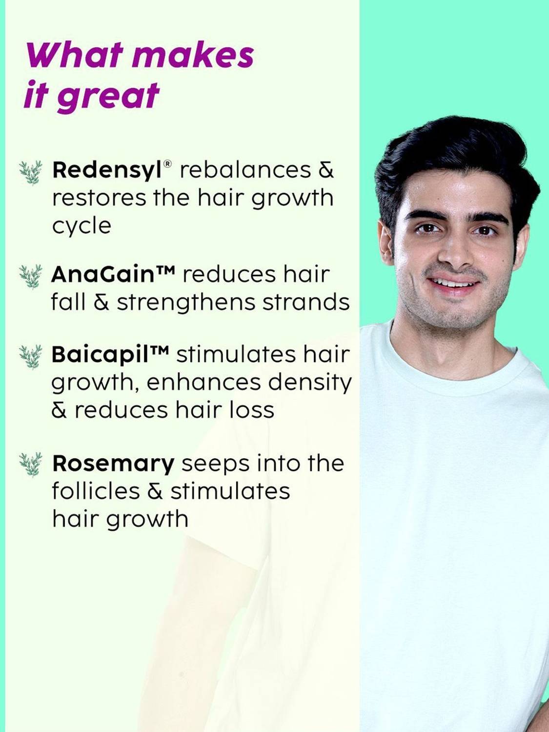 The Plant Fix Rosemary Hair Growth Serum Roll-On - Image 2