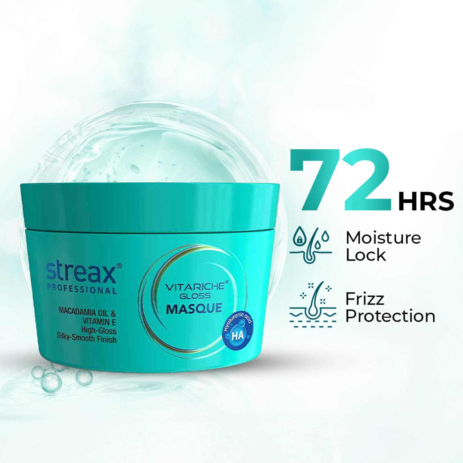 Streax Vitariche Gloss Hair Mask 200g - Image 3