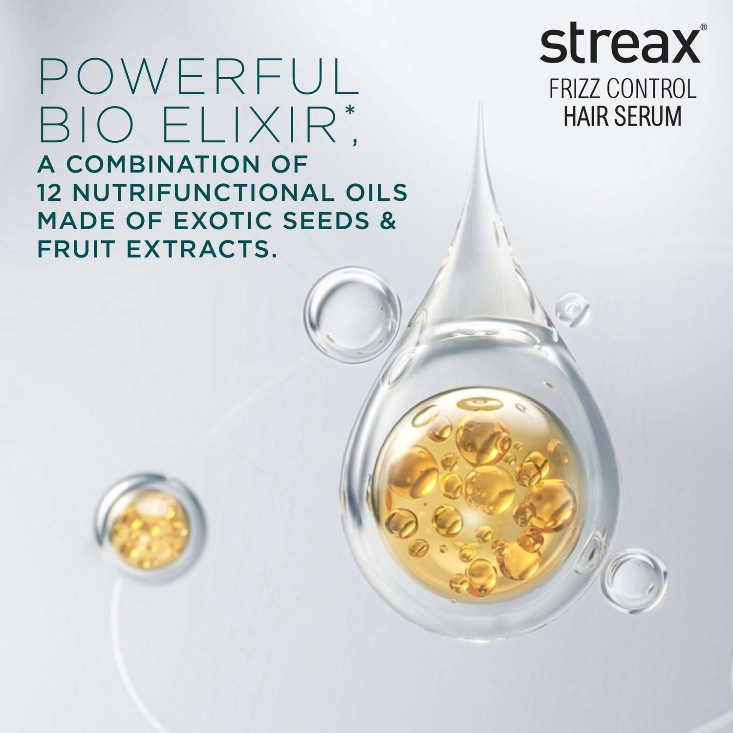 Streax Frizz Control Hair Serum 200ml - Image 4