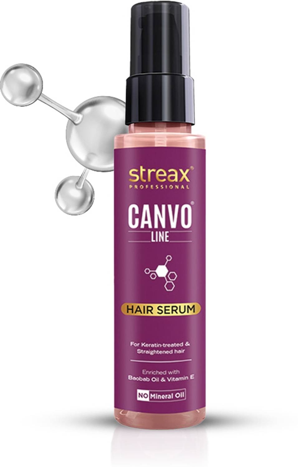 Streax Professional Canvoline Hair Serum 100ml - Image 2