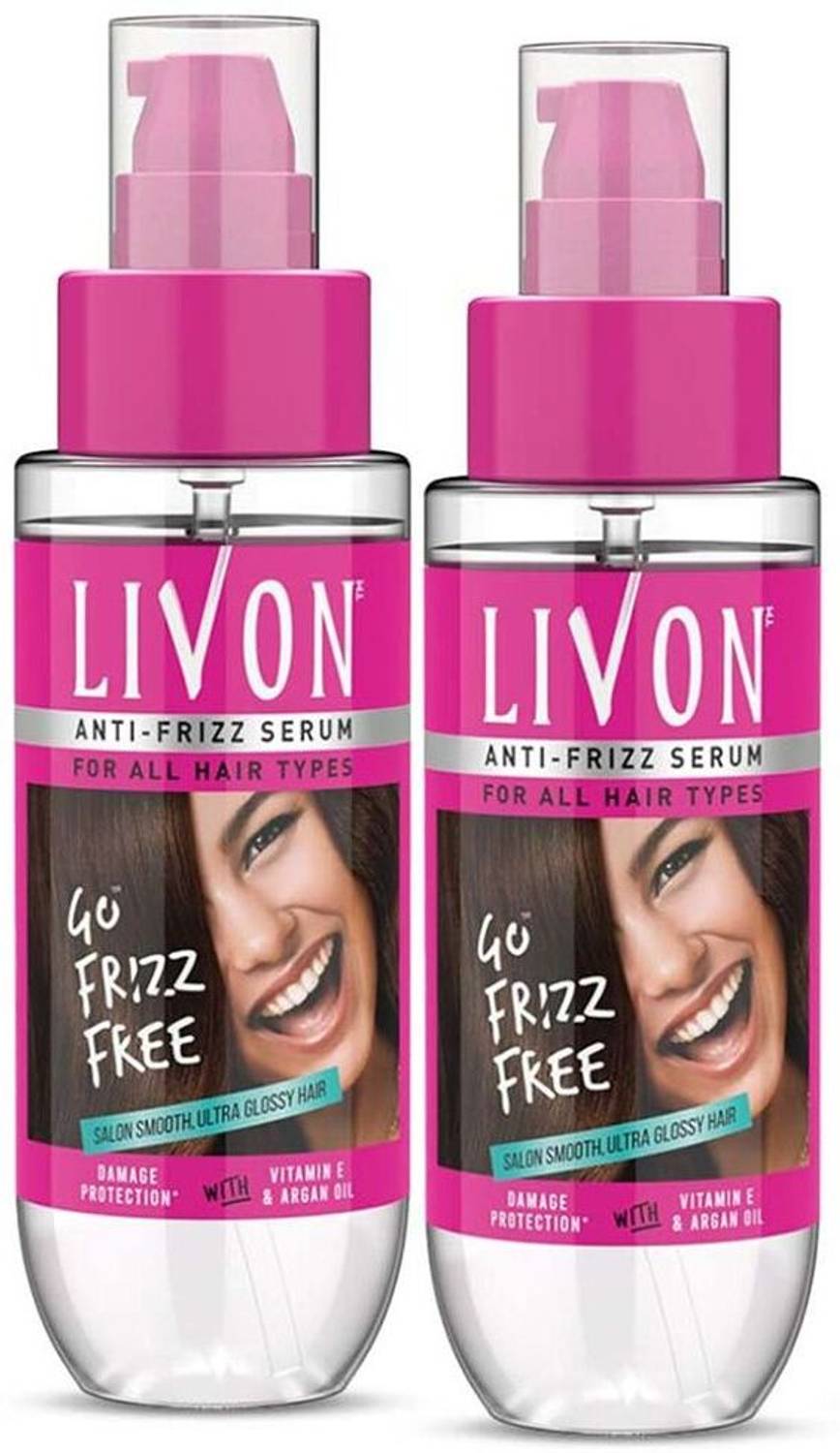 LIVON Hair Serum For Smooth, Frizz free & Glossy Hair