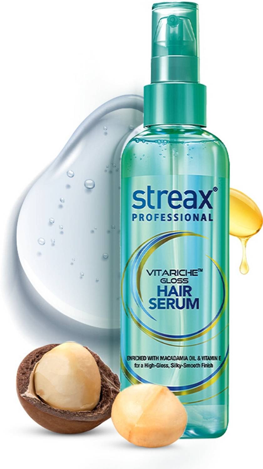 Streax Vitariche Gloss Hair Serum 9g