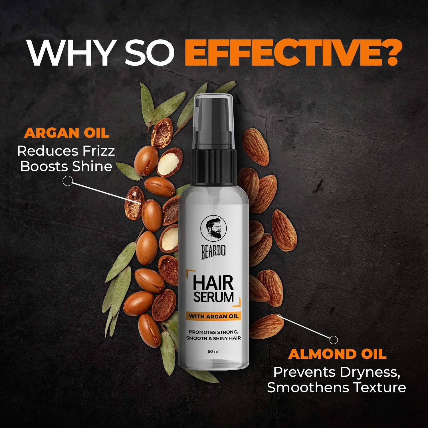 BEARDO Hair Serum, 50ml - Image 3