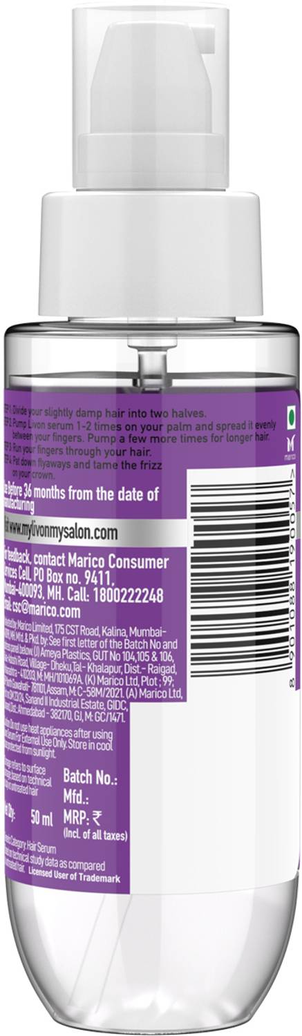 LIVON Hair Serum for Dry and Rough Hair, 24-hour Frizz-free - Image 2