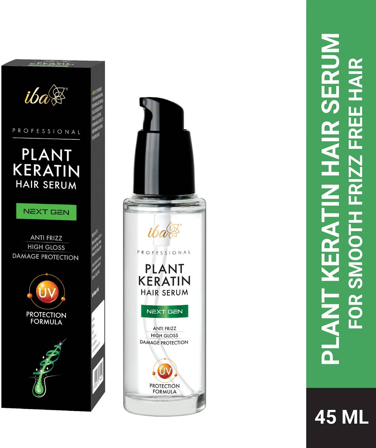 Iba Professional Plant Keratin Next Gen Hair Serum (45 ml)