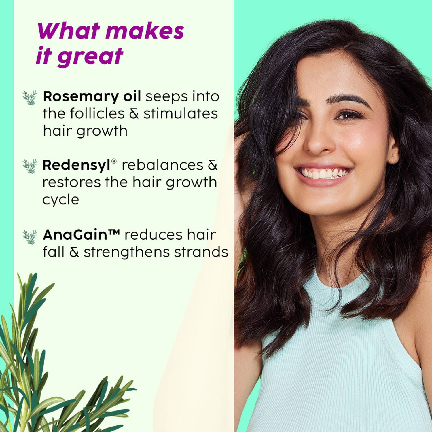 The Plant Fix Rosemary Hair Growth Serum 30ml - Image 4