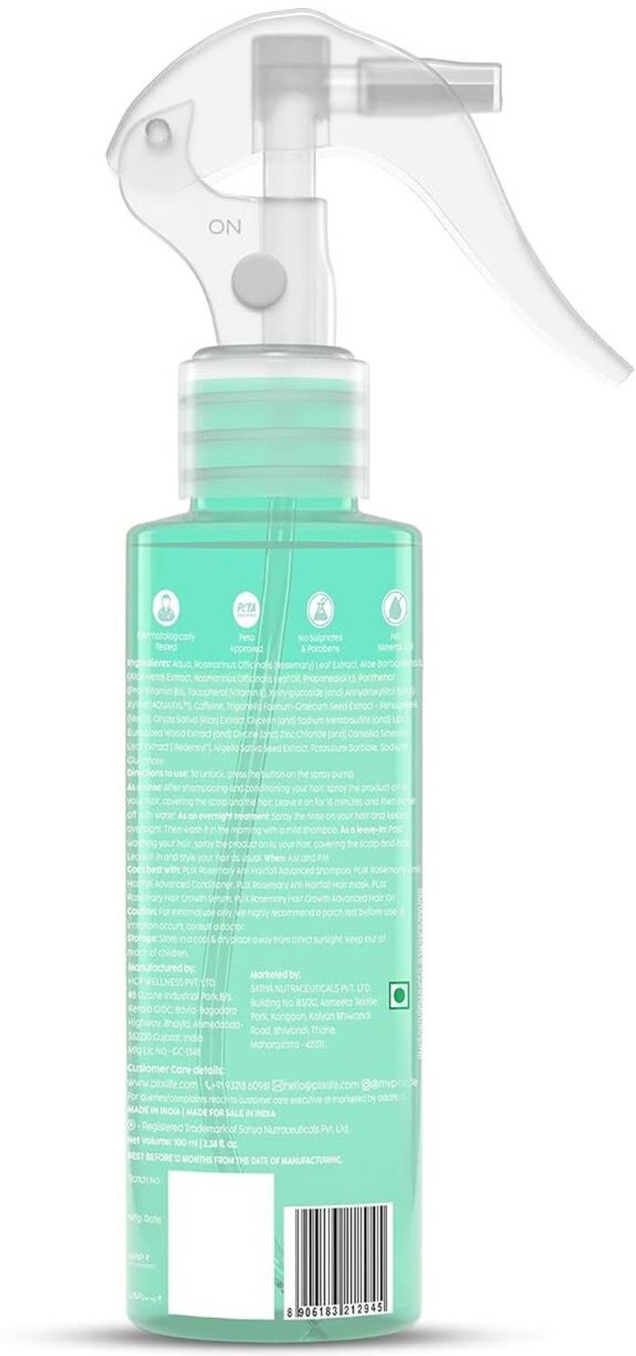 The Plant Fix Plix Rosemary Hair Growth Spray - Image 5