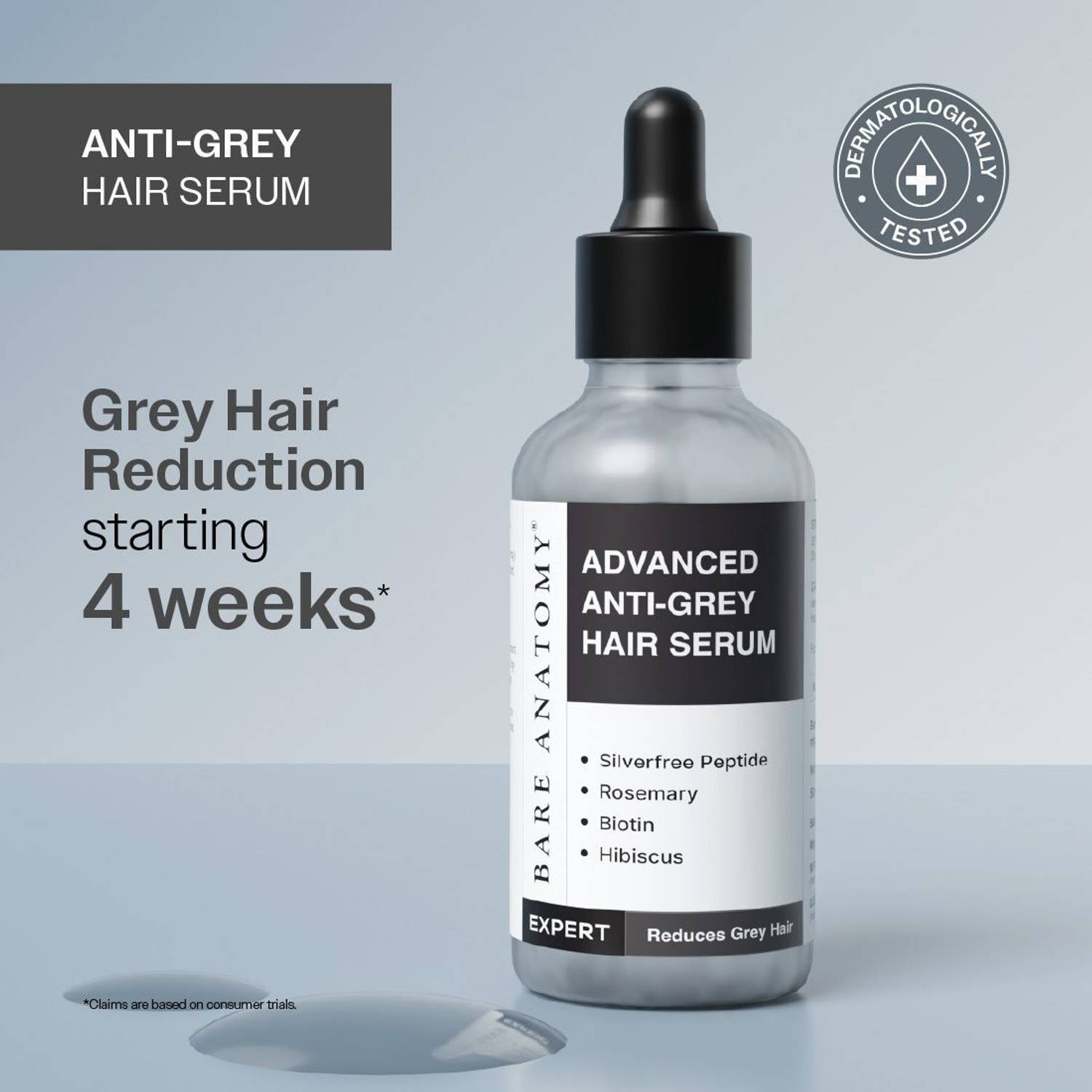 BARE Advanced Anti-Grey Hair Serum 50ml