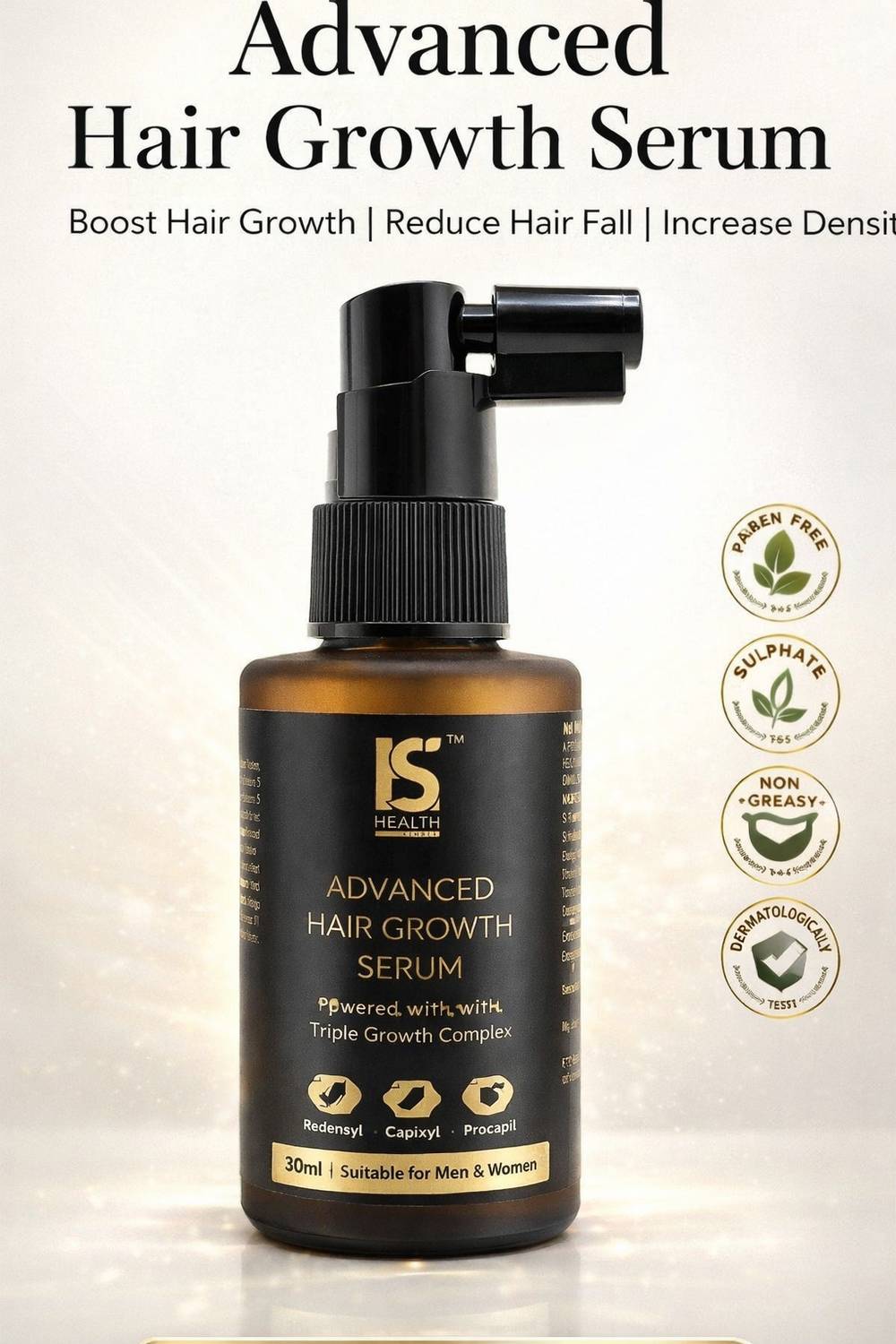 HSHEALTHSTORE Hair Growth Serum for Men & Women