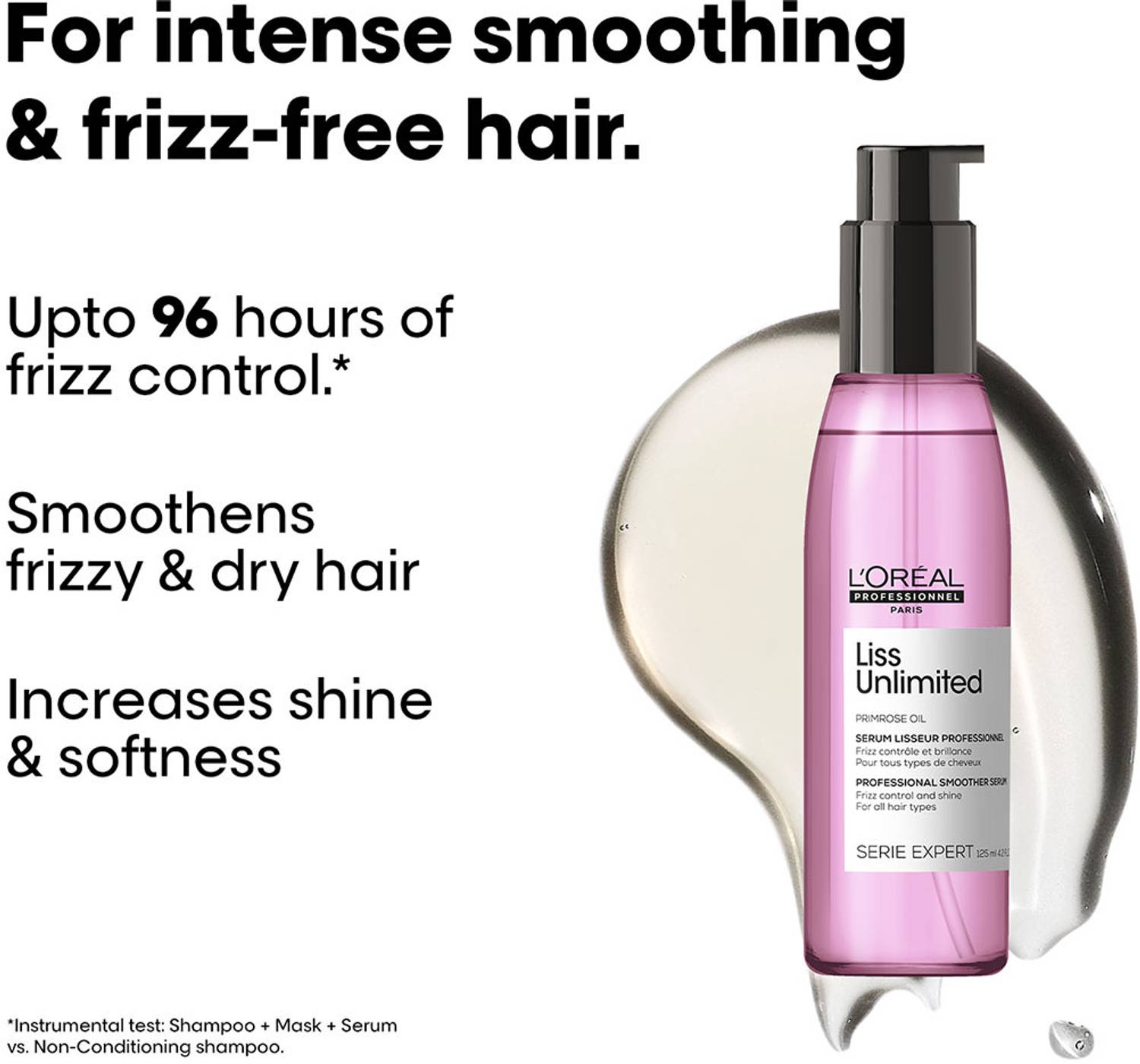 L'Oréal Liss Unlimited Primrose Oil Serum 125ml - Image 2