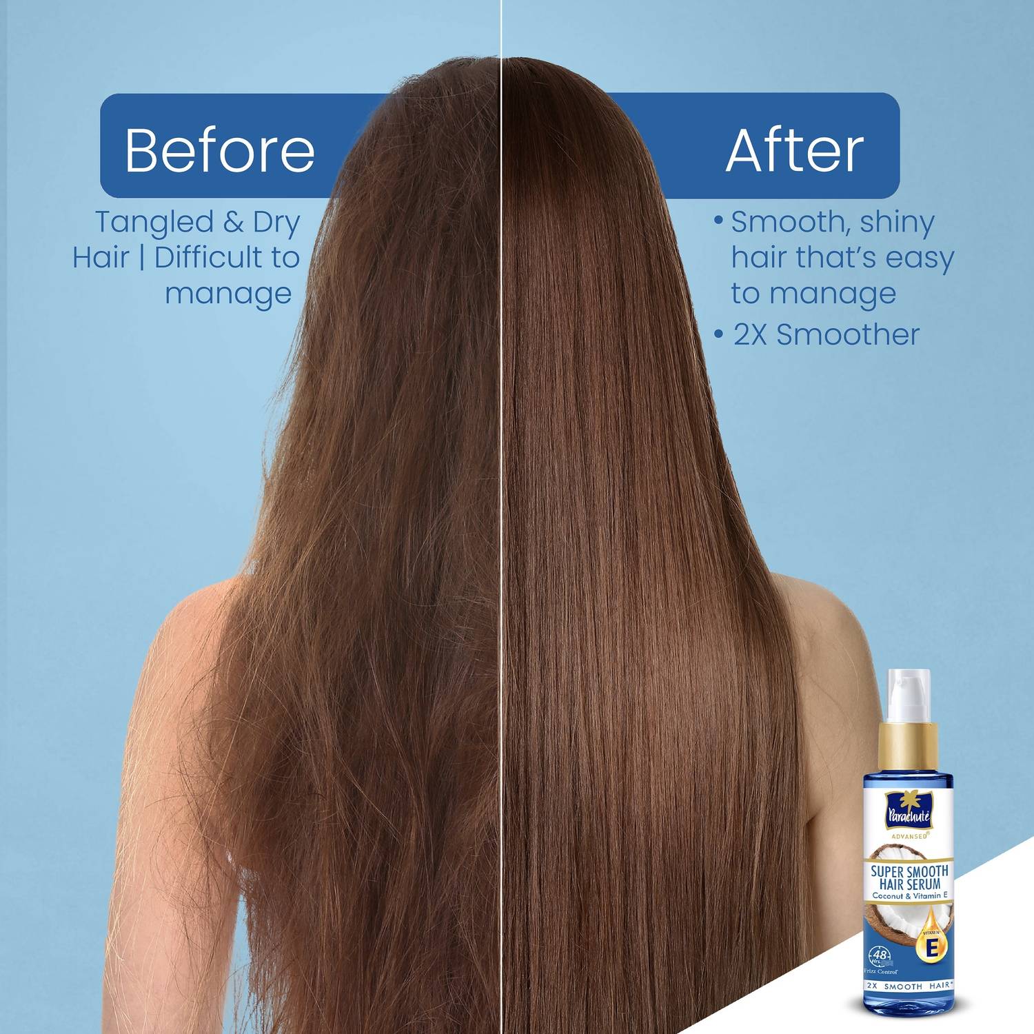 Parachute Advansed Super Smooth Hair Serum, 100 ml - Image 4