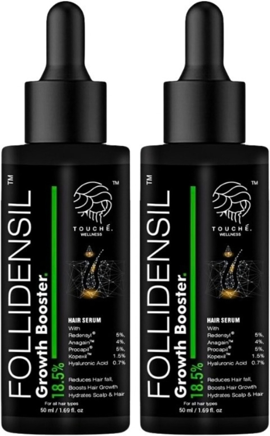 Image of Follidensil 18.5% Hair Serum Moneysaver Combo