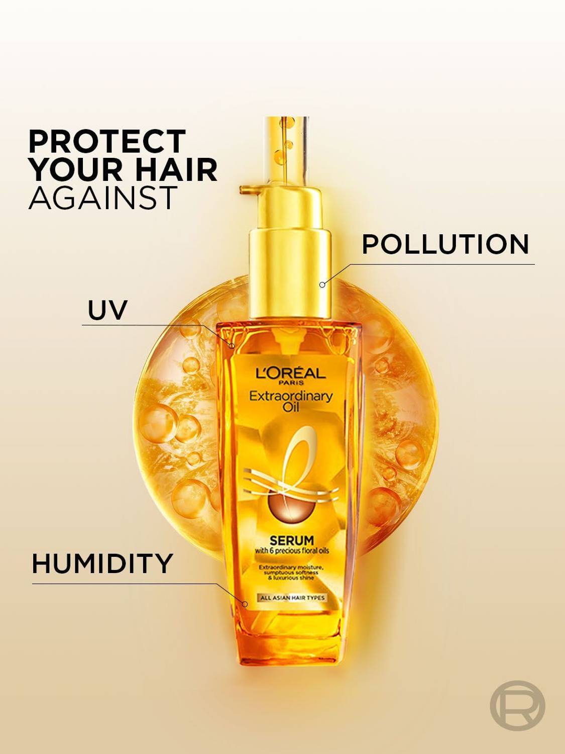 L'Oréal Paris Extraordinary Oil Hair Serum 100ml - Image 3