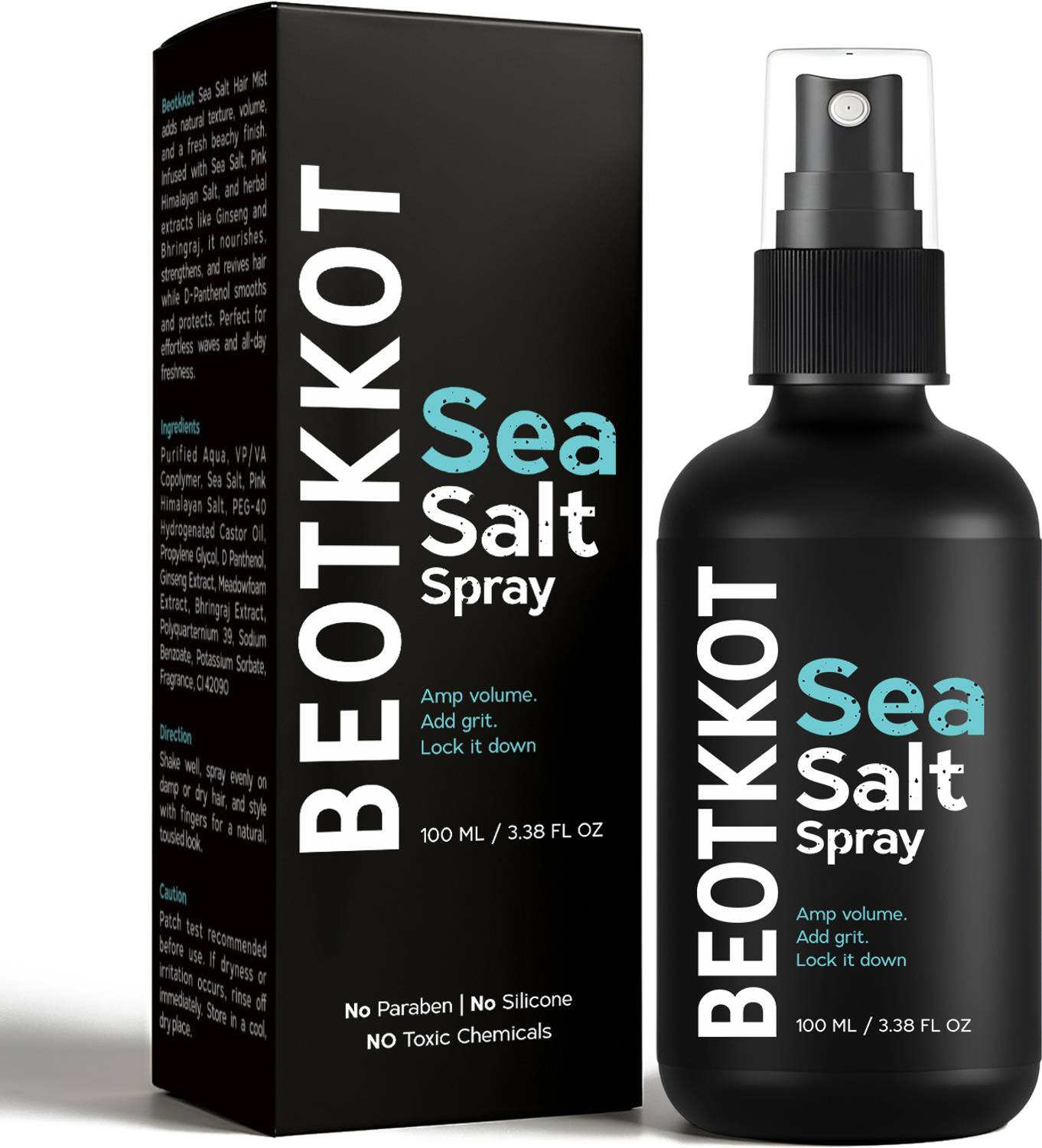 BEOTKKOT Sea Salt Spray for Beach Waves & Volume
