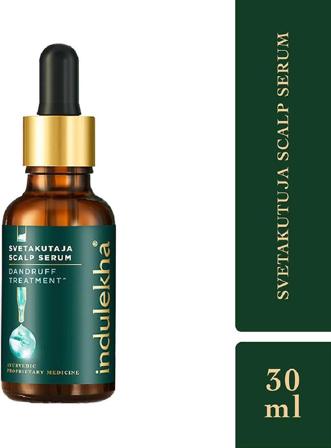 Indulekha Svetakutuja Dandruff Serum 30ml - Image 1