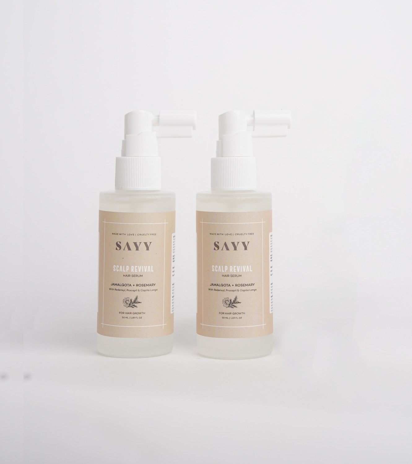 Image of SAYY Scalp Revival Hair Serum |Lightweight Non-Greasy | Daily Scalp Care